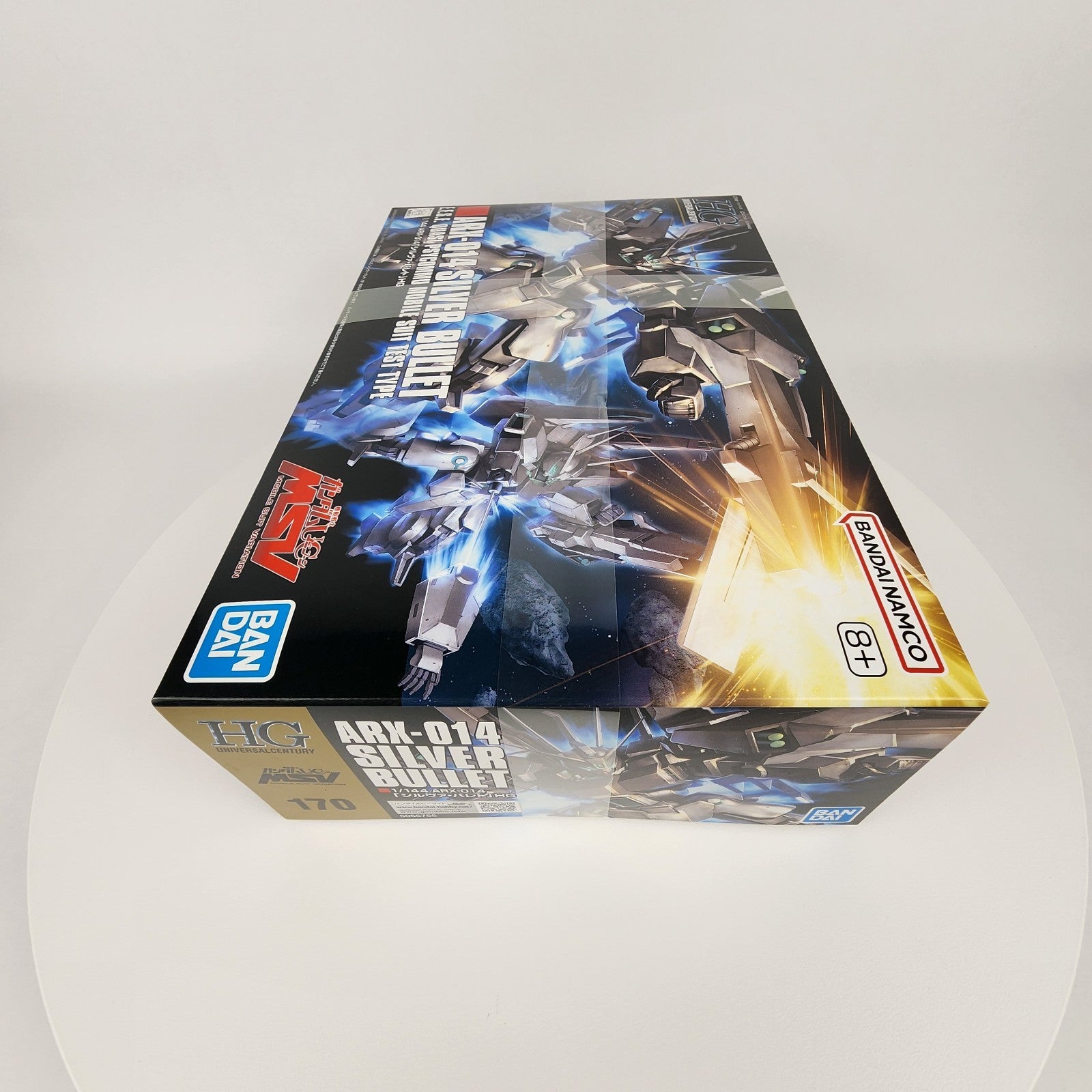 Bandai HGUC 1/144 ARX-014 Silver Bullet Gundam Unicorn Model Kit New