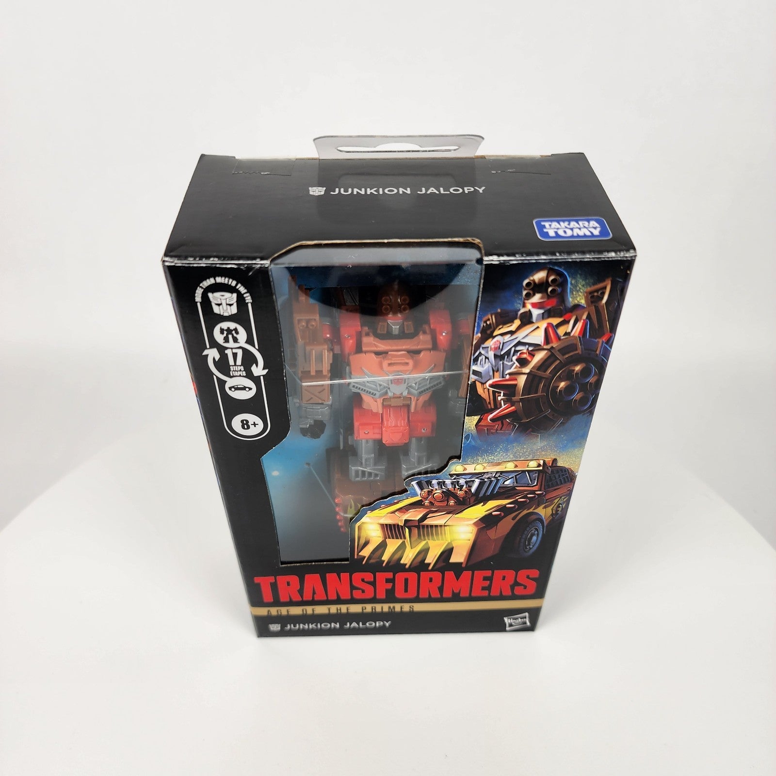 Transformers Age of the Primes Deluxe Junkion Jalopy Action Figure New