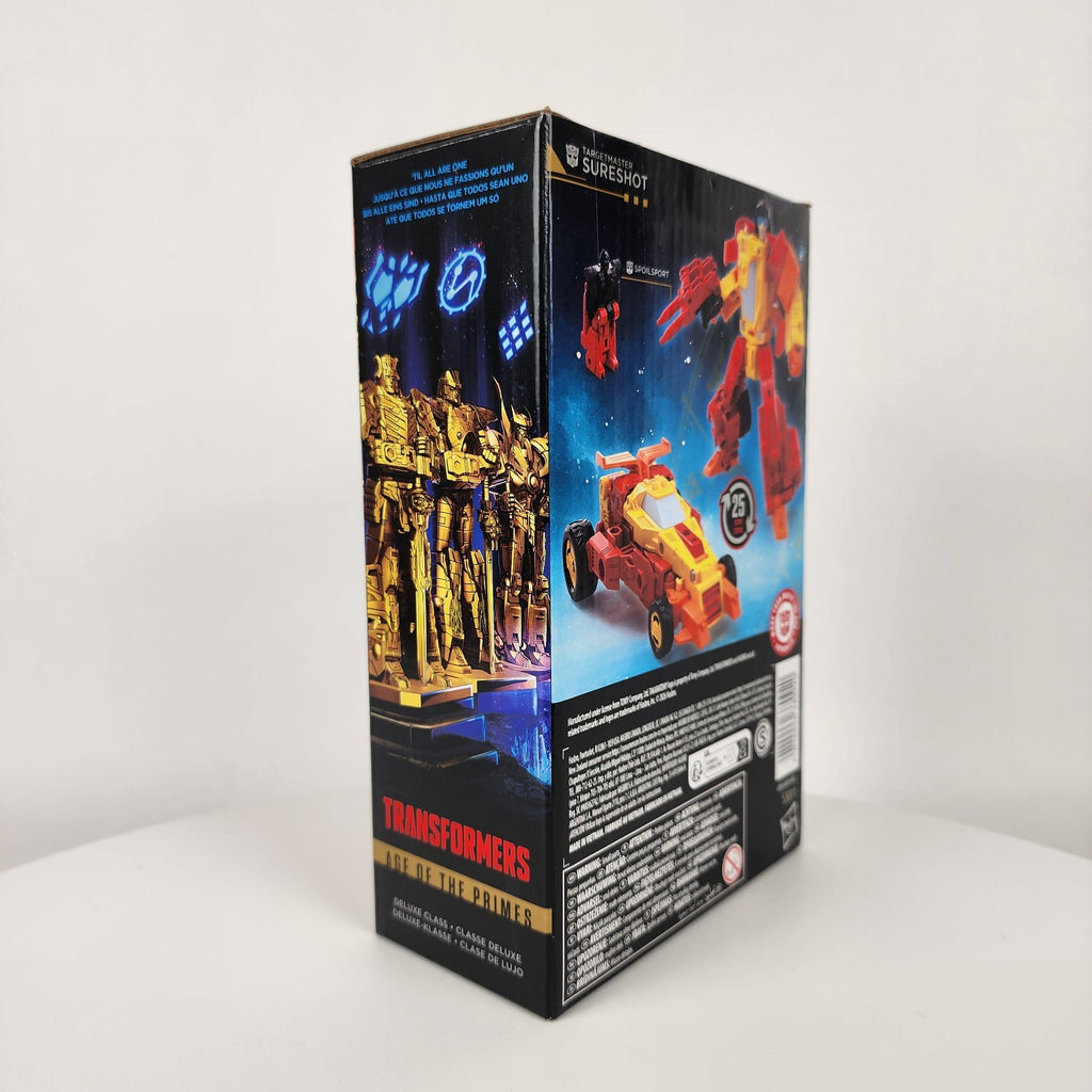 Transformers Age of the Primes Deluxe Targetmaster Sureshot Action Figure