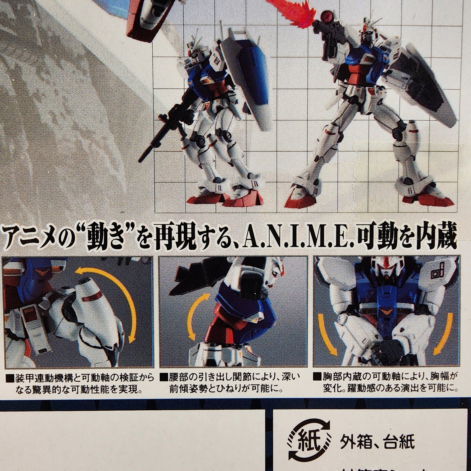 Bandai Robot Spirits RX-78GP01 Gundam GP01 Ver A.N.I.M.E. R-256 0083