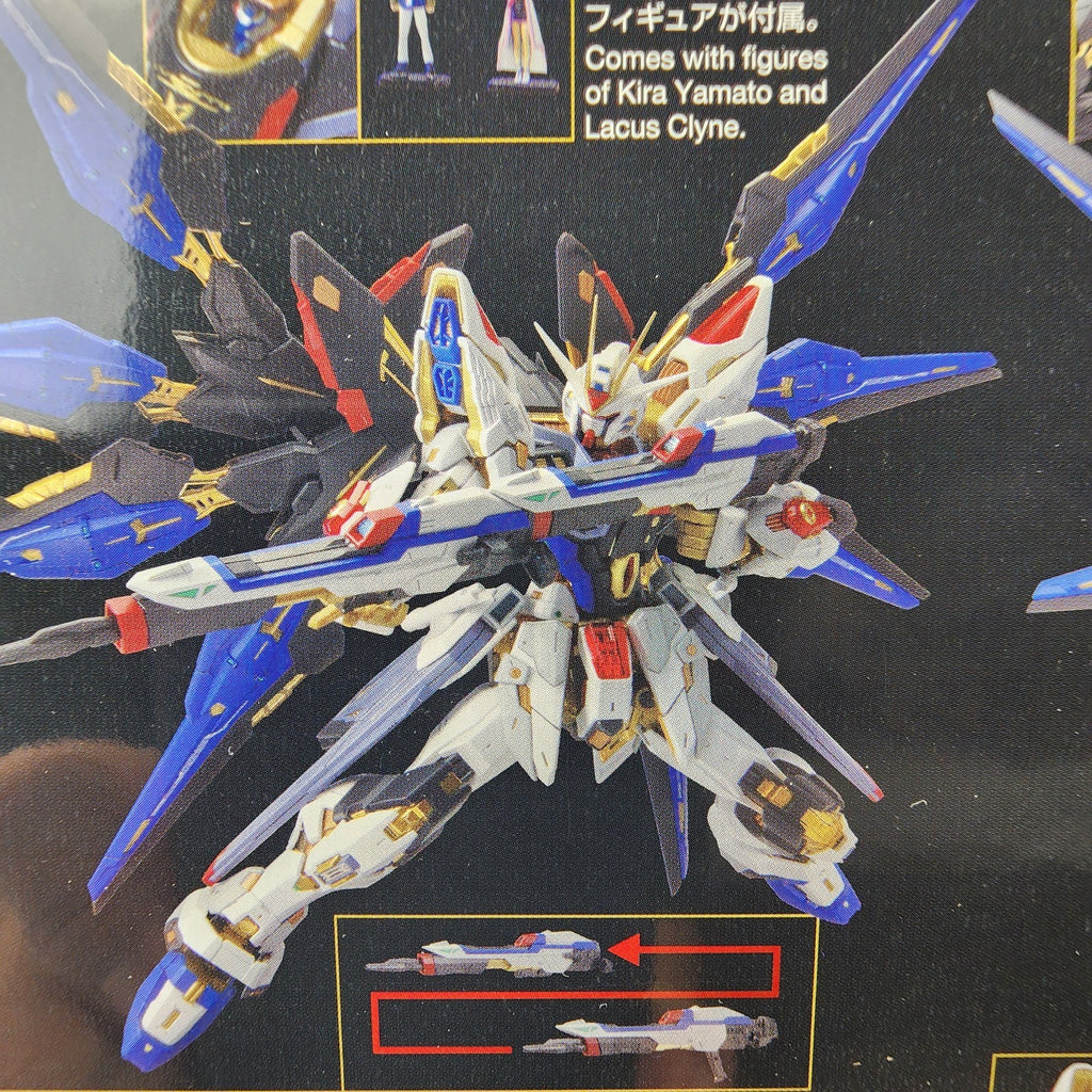Bandai MGEX Strike Freedom Gundam 1/100 Model Kit Gundam SEED Destiny New