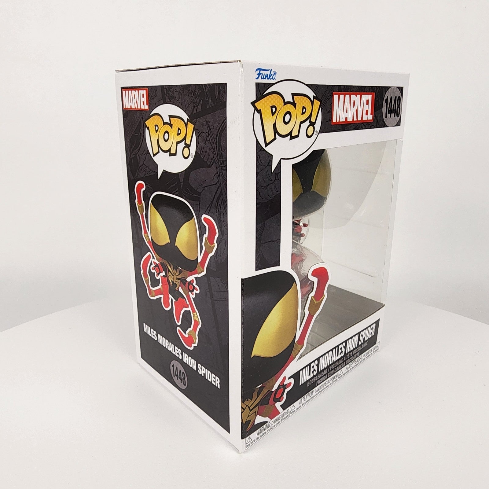 Funko Pop Marvel Spider-Man Miles Morales Iron Spider #1448 Vinyl Figure