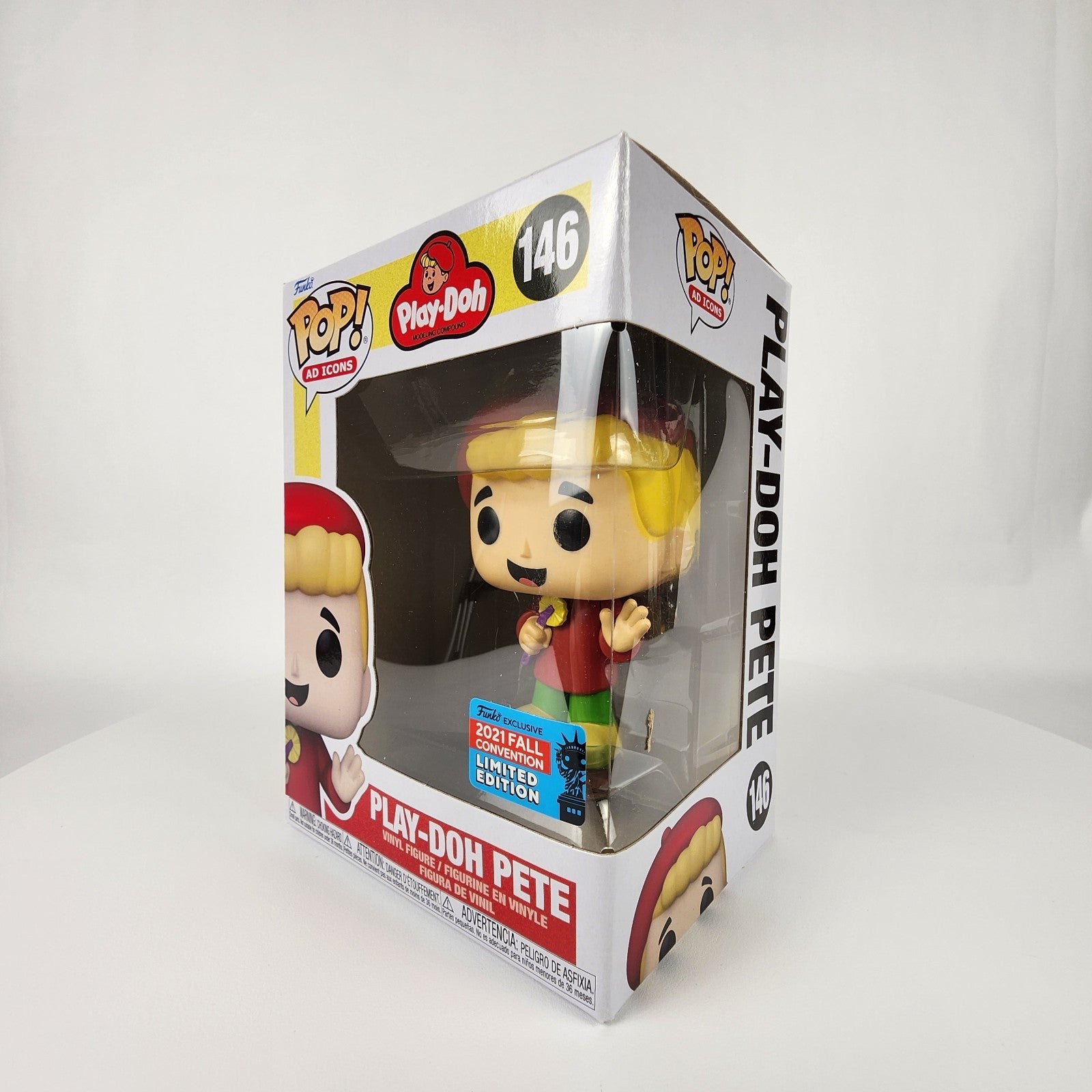 Funko Pop Ad Icons Play-Doh Pete #146 2021 Fall Convention LE