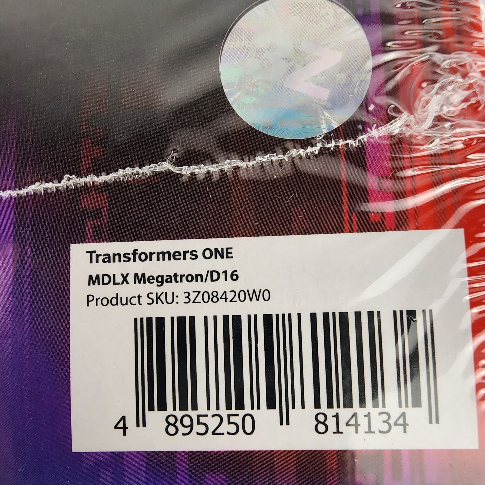 Transformers One MDLX Megatron/D16 threezero Action Figure New Sealed