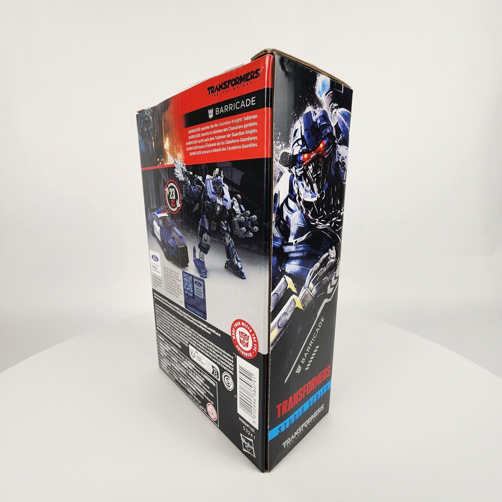Transformers Studio Series Deluxe Barricade The Last Knight New Sealed Box Wear
