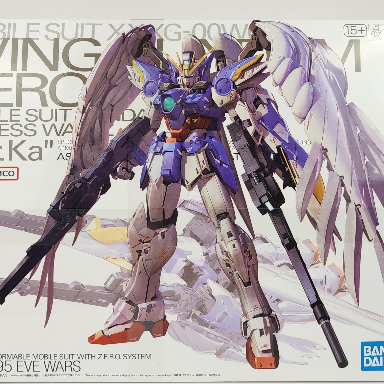 MG 1/100 Wing Gundam Zero EW Ver Ka Endless Waltz Model Kit Bandai