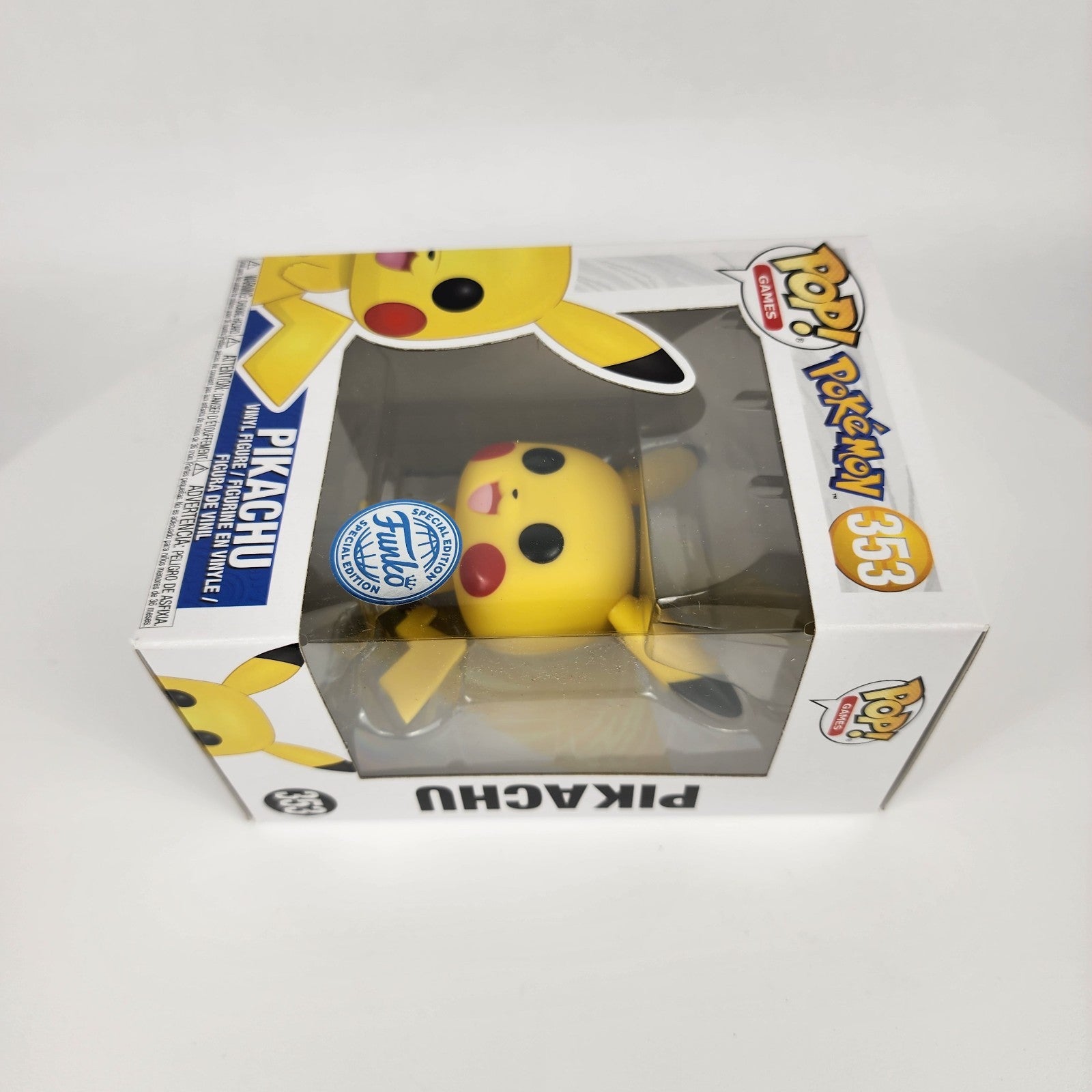 Funko Pop Games Pokémon Pikachu #353 Special Edition Vinyl Figure New