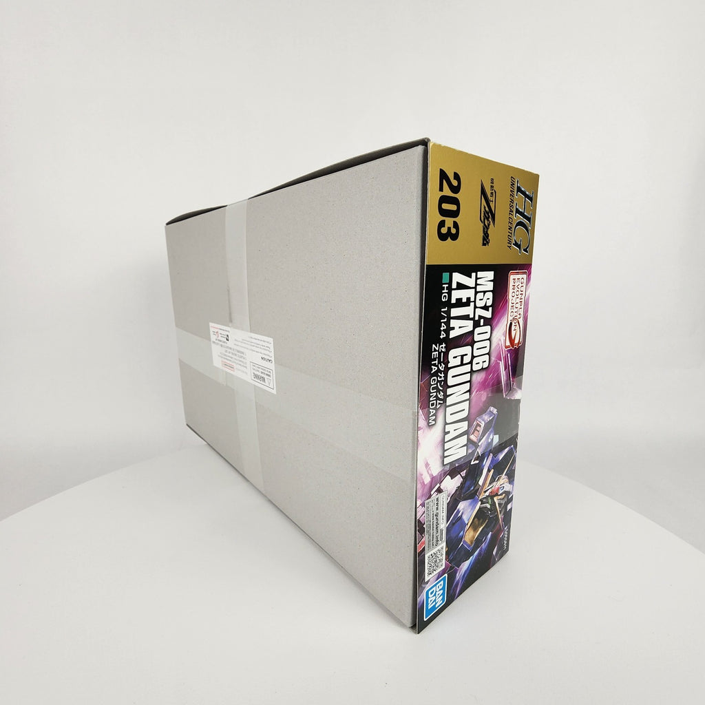 Bandai HGUC #203 MSZ-006 Zeta Gundam 1/144 Model Kit New Sealed