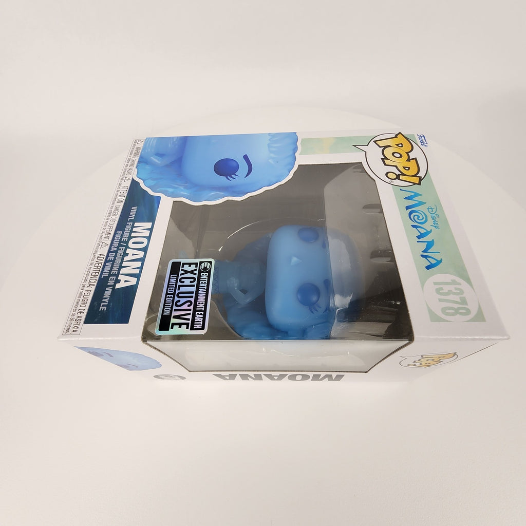 Funko Pop! Disney Moana #1378 Moana (Translucent Blue) EE Exclusive New
