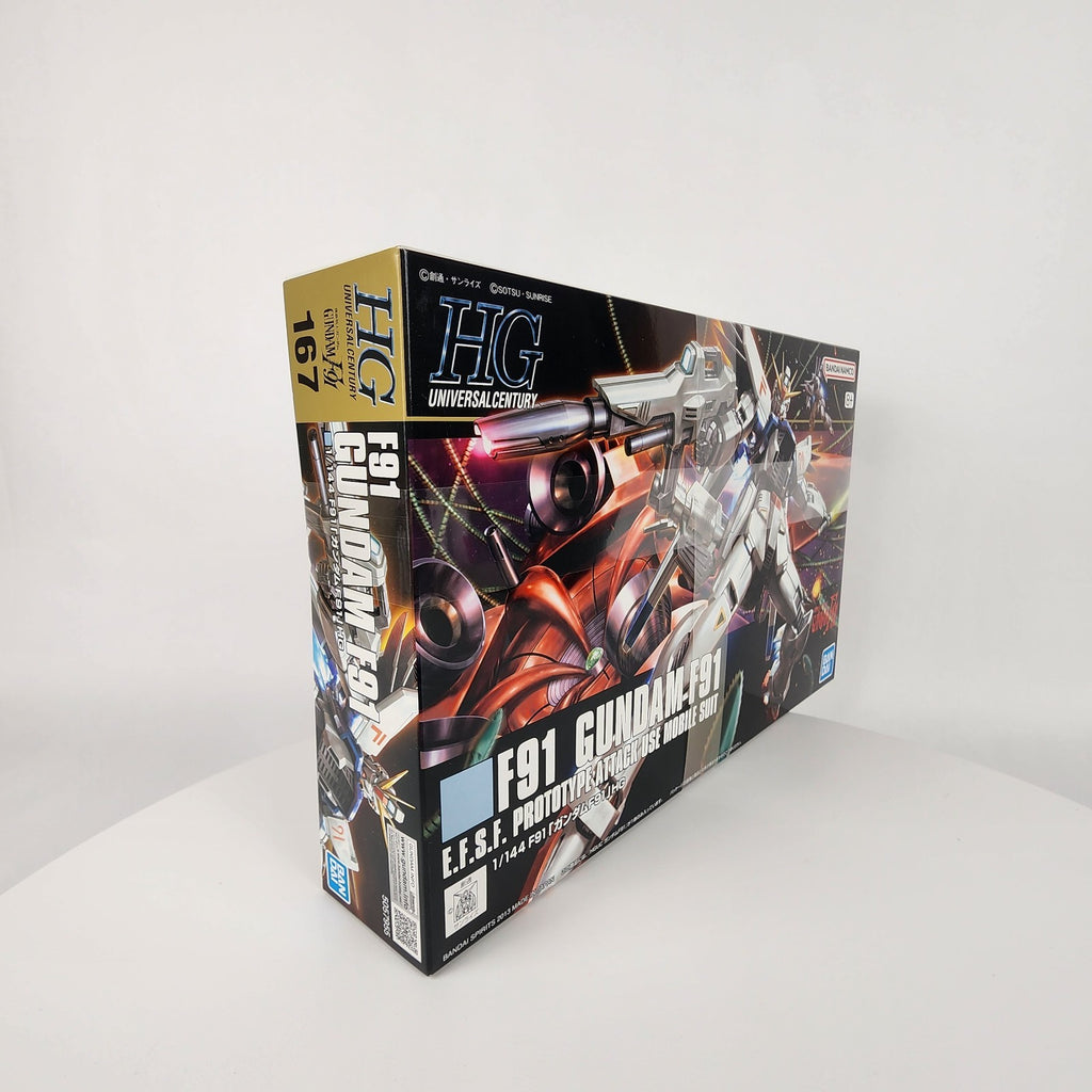 Bandai HGUC 167 Gundam F91 1/144 Model Kit Mobile Suit Gundam F91 New