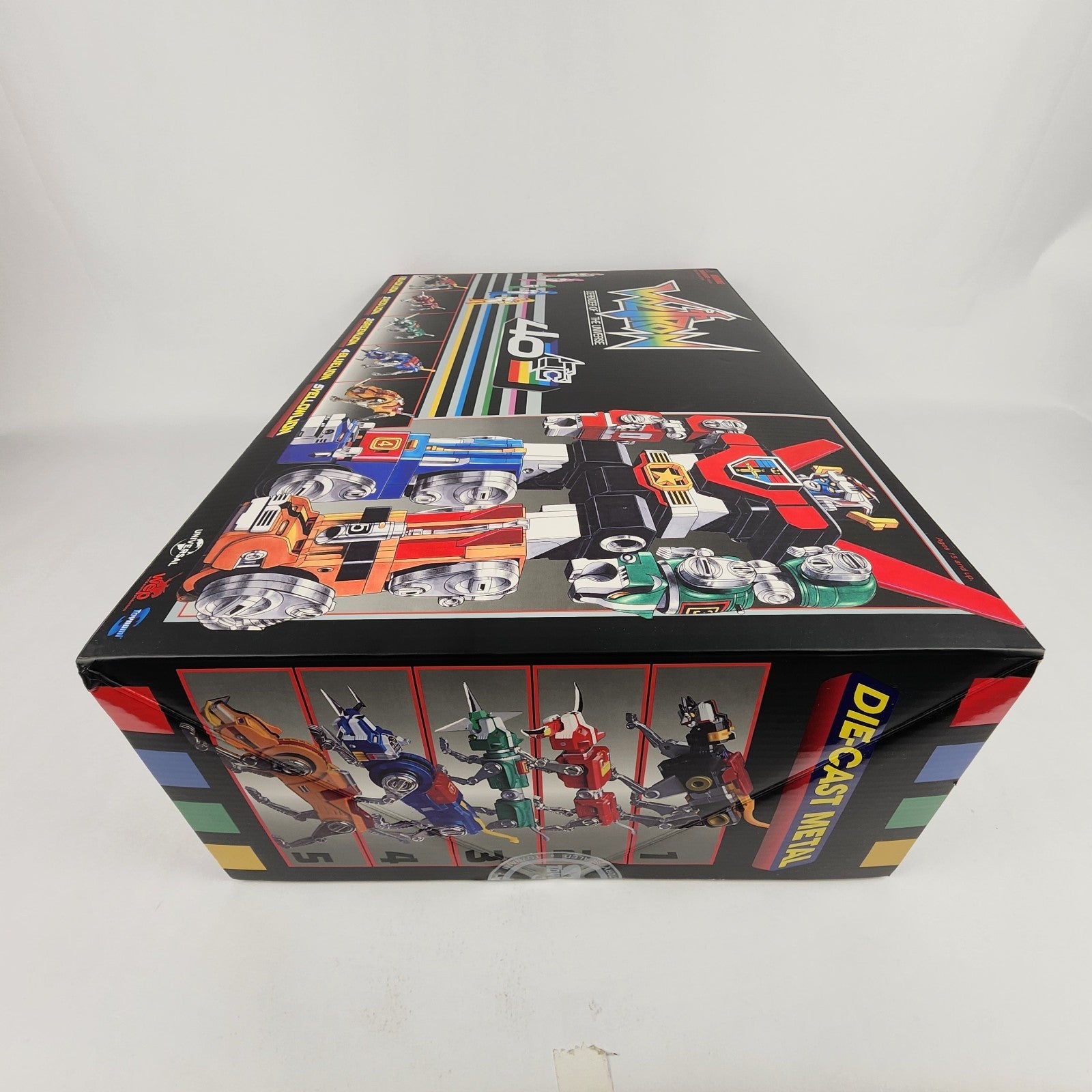 Voltron 40th Anniversary Collector's Set Die-Cast Light-Up Sound Base NEW