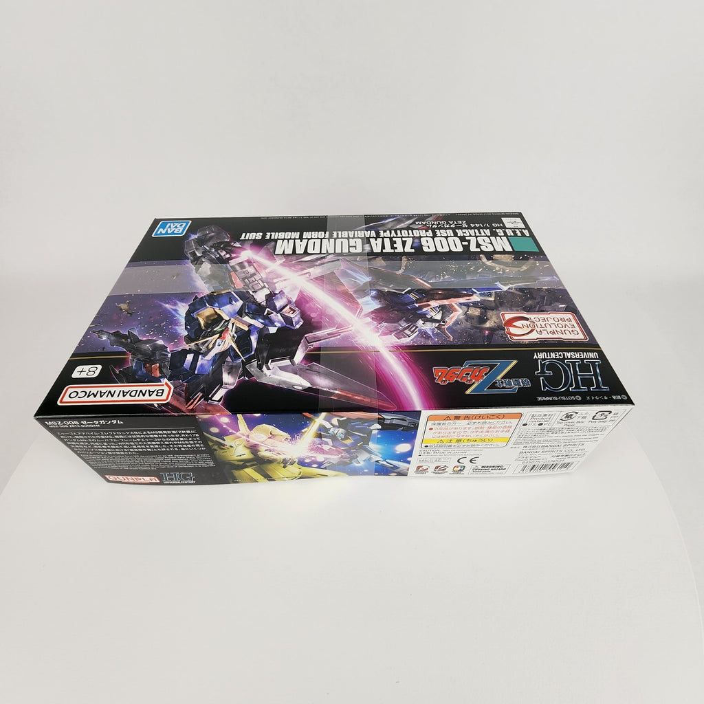 Bandai HGUC #203 MSZ-006 Zeta Gundam 1/144 Model Kit New Sealed