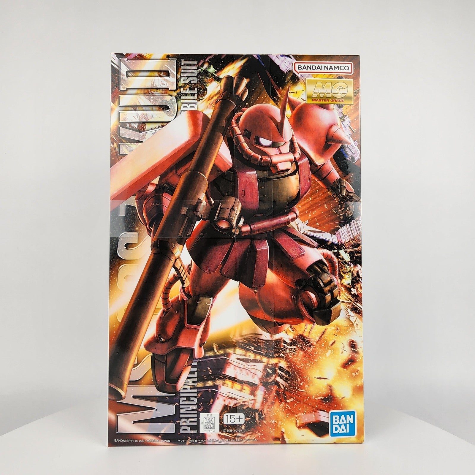 Bandai MG MS-06S Char’s Zaku II Ver. 2.0 1/100 Model Kit Gundam New