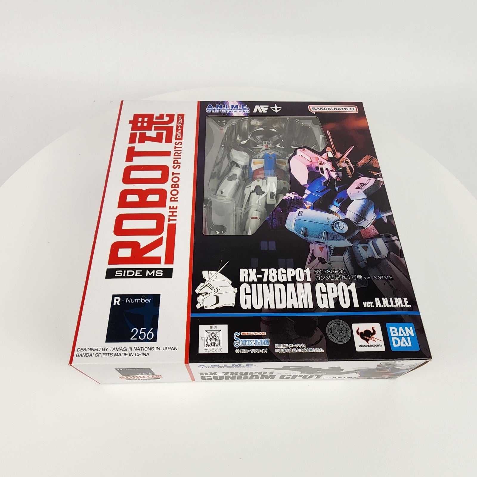 Bandai Robot Spirits RX-78GP01 Gundam GP01 Ver A.N.I.M.E. R-256 0083