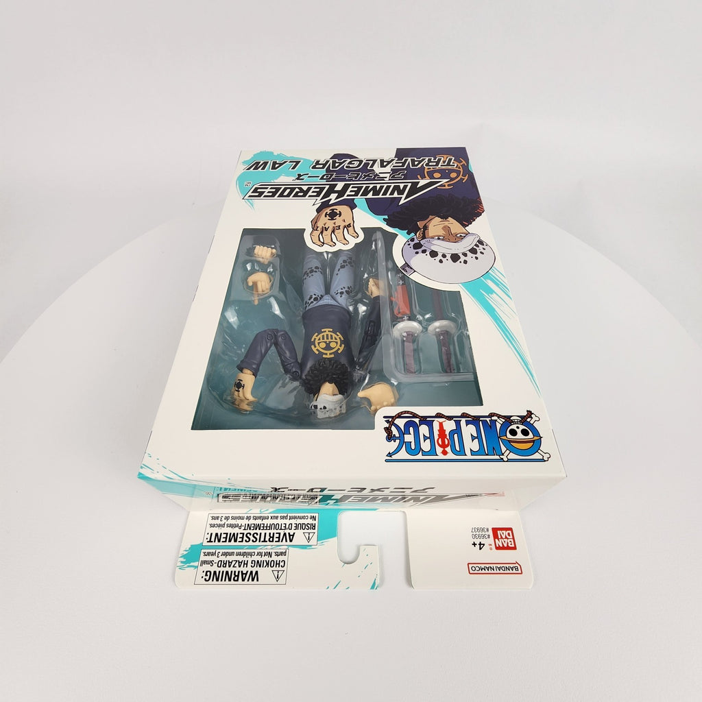One Piece Trafalgar Law Anime Heroes Action Figure Bandai 6.5” New
