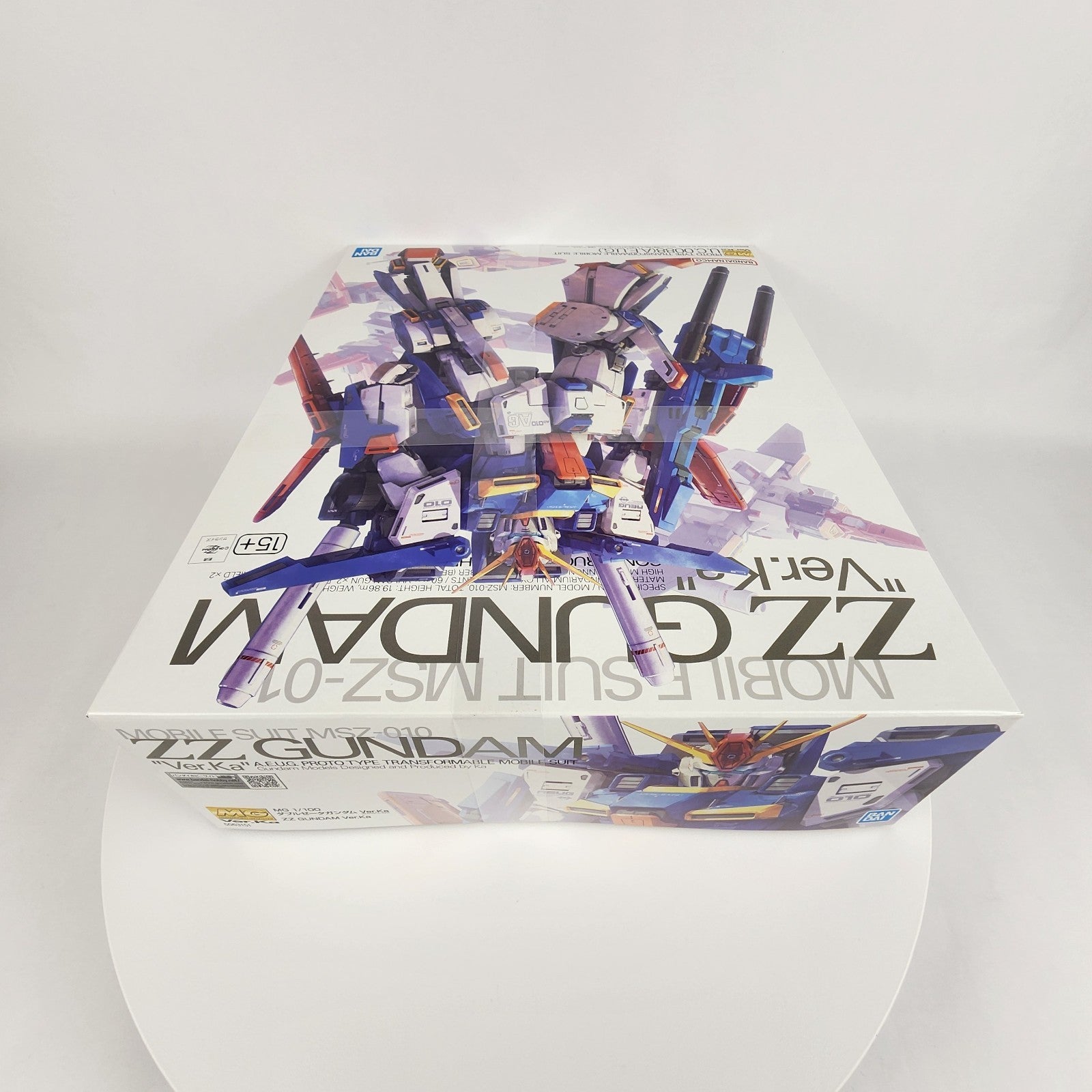 Bandai MG ZZ Gundam Ver. Ka 1/100 Model Kit MSZ-010 Mobile Suit Gundam ZZ New