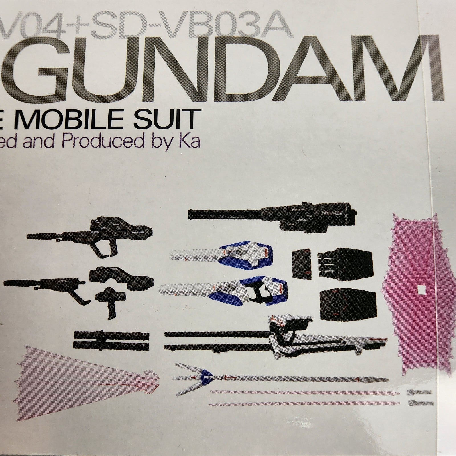 Bandai MG V-Dash Gundam Ver.Ka 1/100 Mobile Suit Victory Model Kit