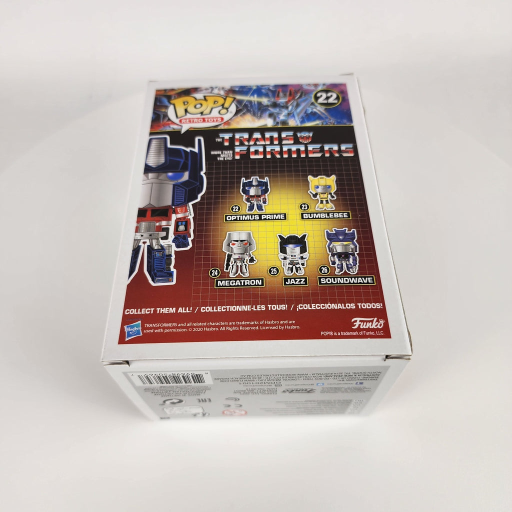 Funko Pop Retro Toys Transformers Optimus Prime #22 Vinyl Figure New Boxed