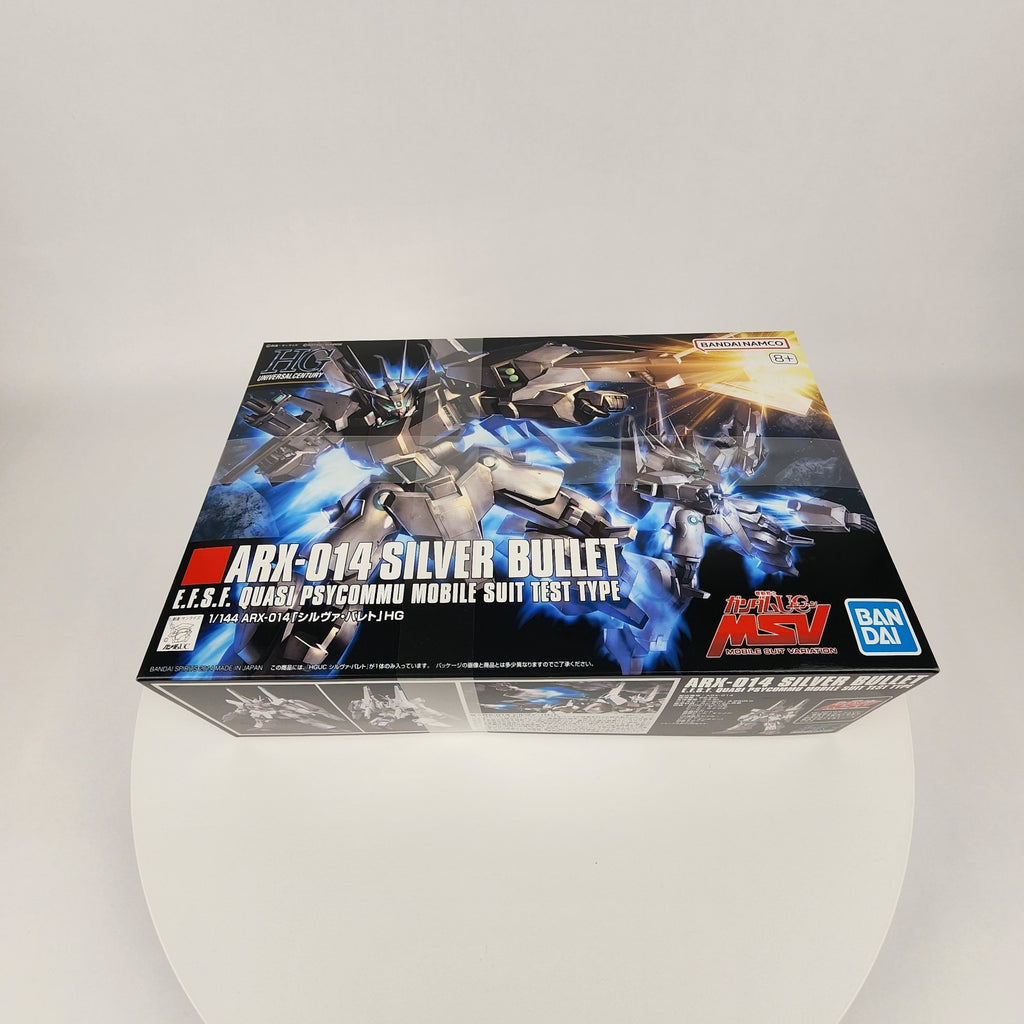 Bandai HGUC 1/144 ARX-014 Silver Bullet Gundam Unicorn Model Kit New