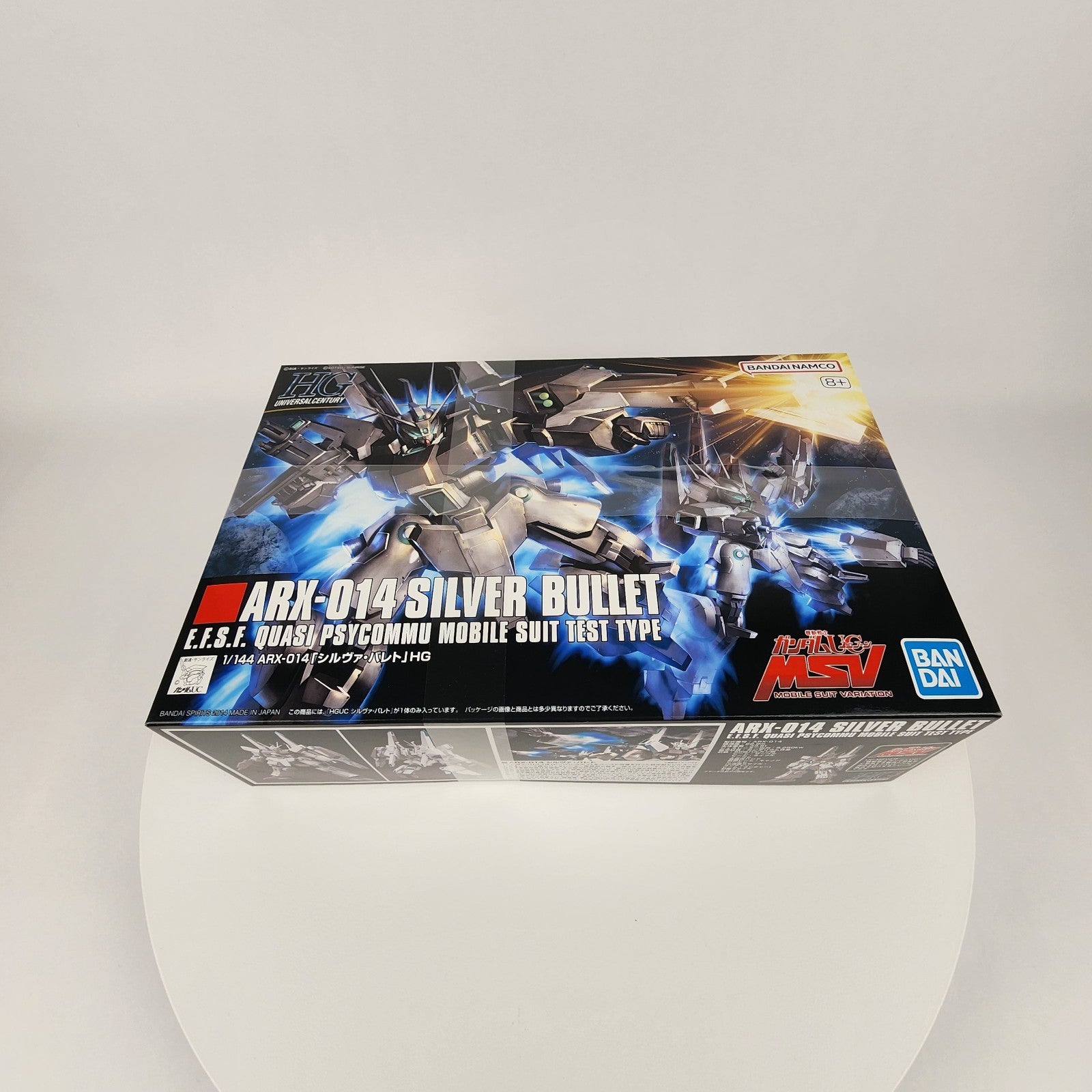 Bandai HGUC 1/144 ARX-014 Silver Bullet Gundam Unicorn Model Kit New