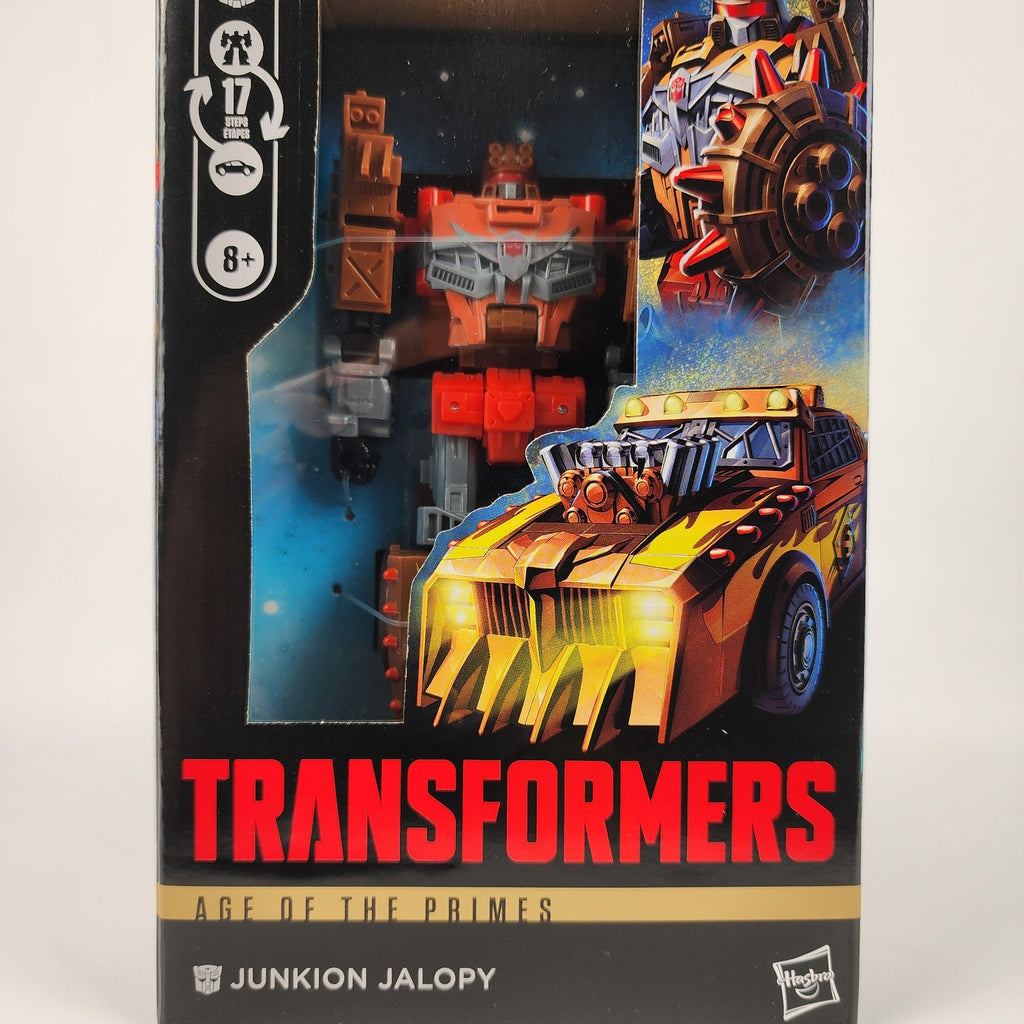 Transformers Age of the Primes Deluxe Junkion Jalopy Action Figure New