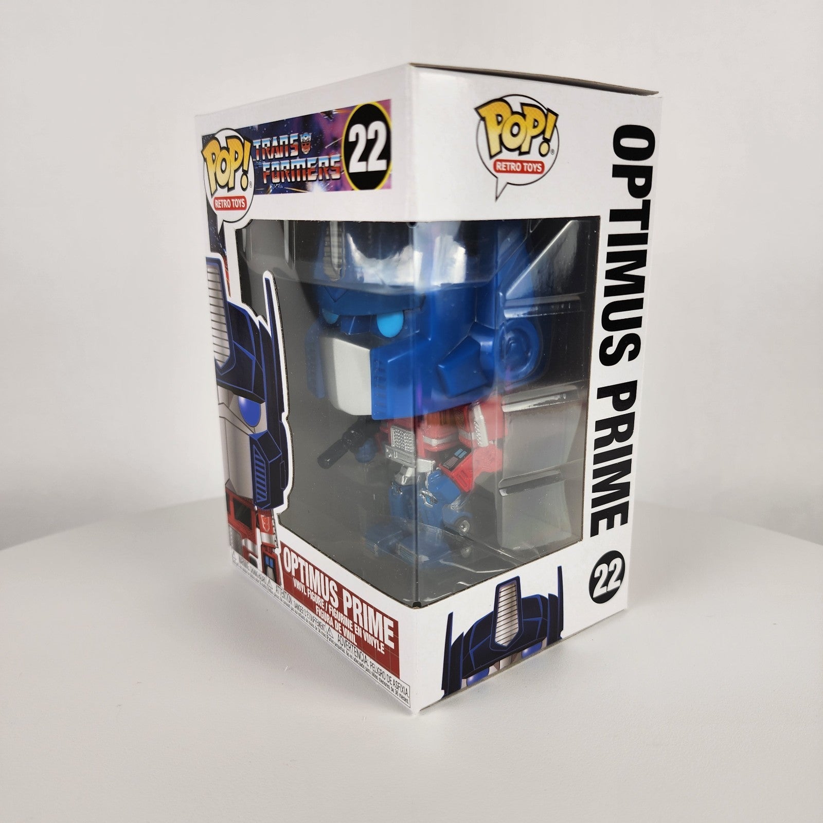 Funko Pop Retro Toys Transformers Optimus Prime #22 Vinyl Figure New Boxed