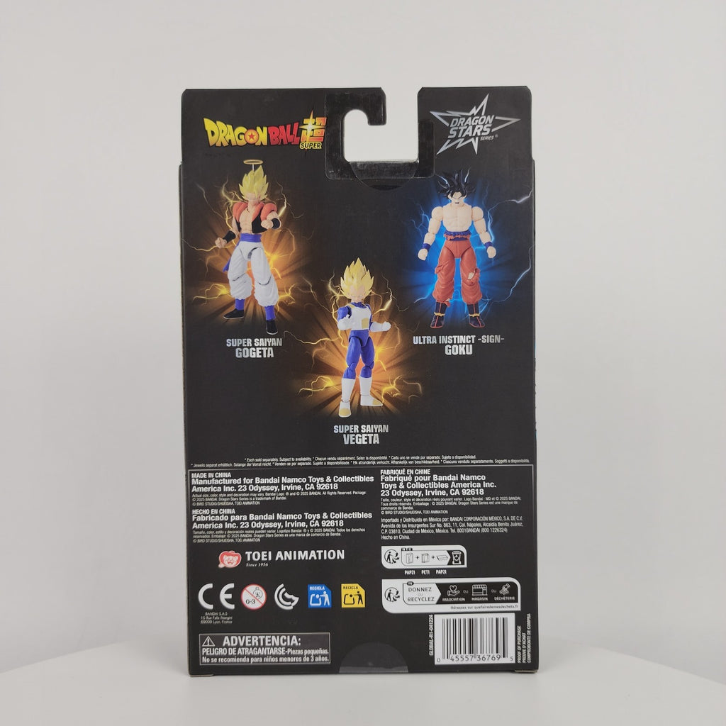 Dragon Ball Super Super Saiyan Vegeta V2 Dragon Stars Figure Bandai New
