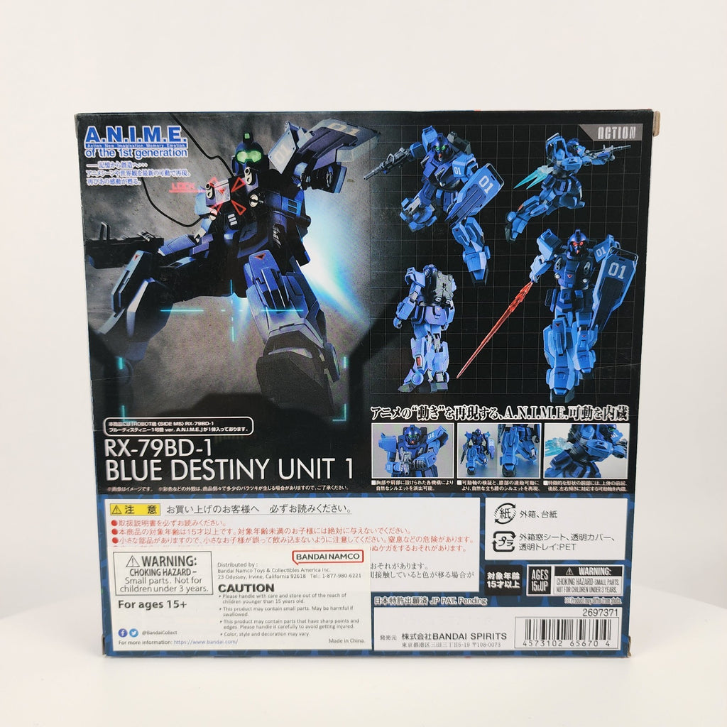 Tamashii Nations Robot Spirits SIDE MS RX-79BD-1 Blue Destiny Unit 1 316 NEW