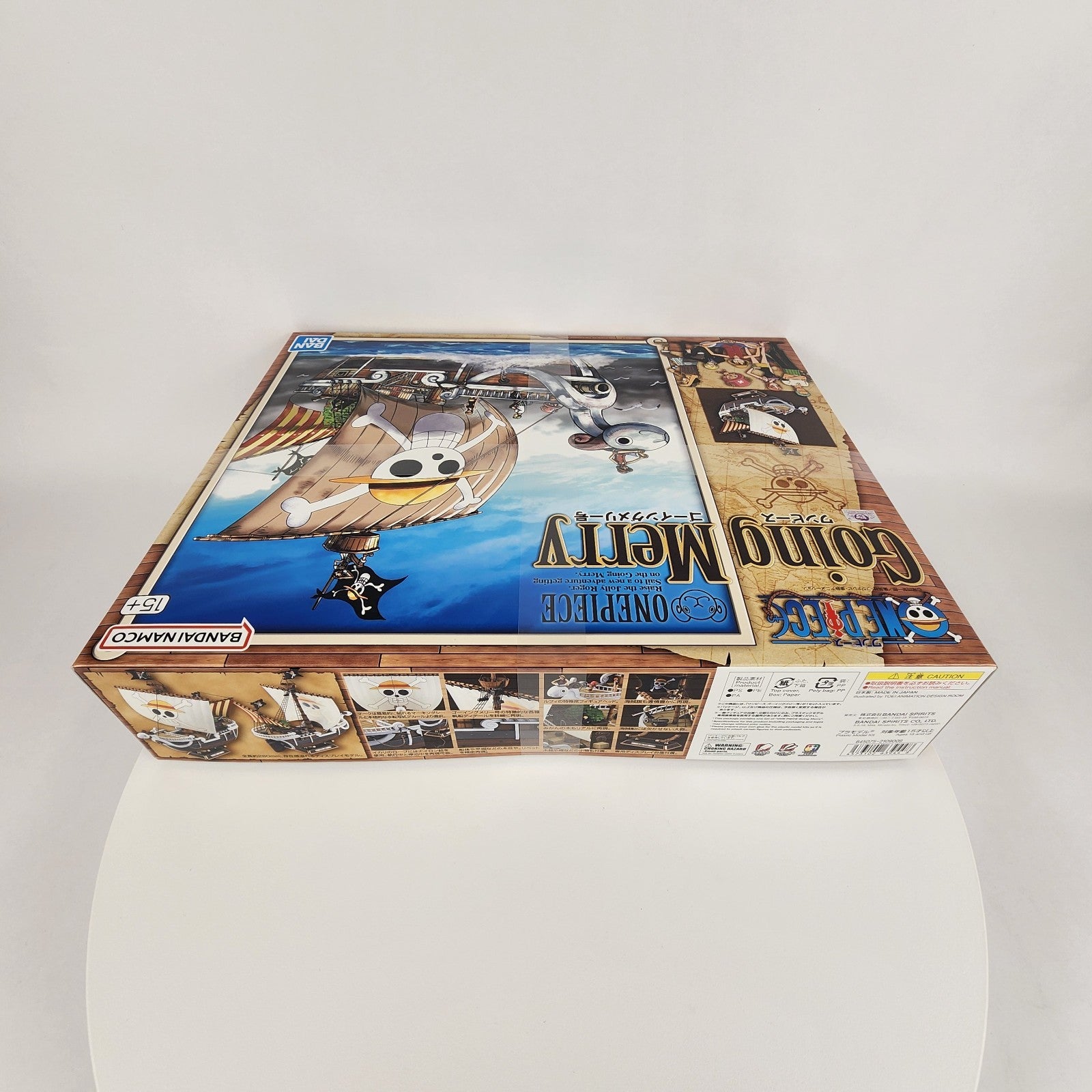 Bandai One Piece Going Merry 11-Inch Plastic Model Ship Kit New Sealed Japan