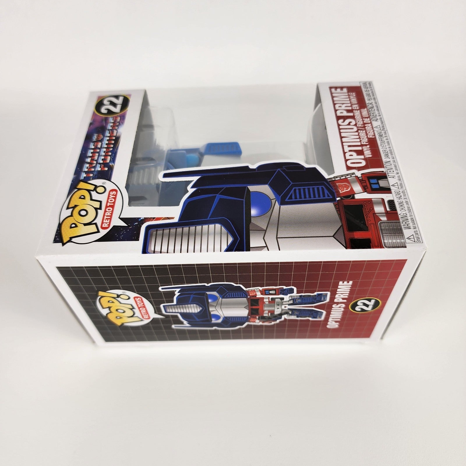 Funko Pop Retro Toys Transformers Optimus Prime #22 Vinyl Figure New Boxed