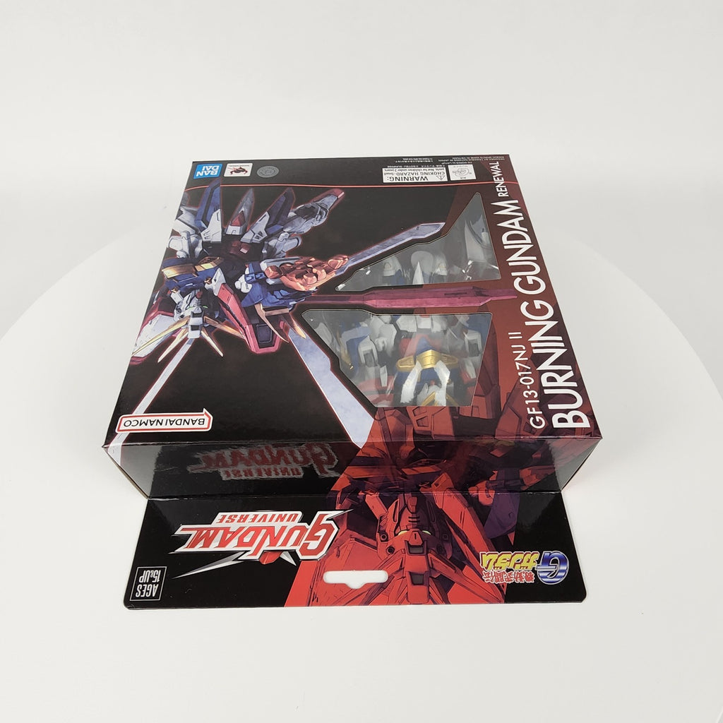 Gundam Universe GU-43 Burning Gundam (Renewal) GF13-017NJ II Bandai Figure