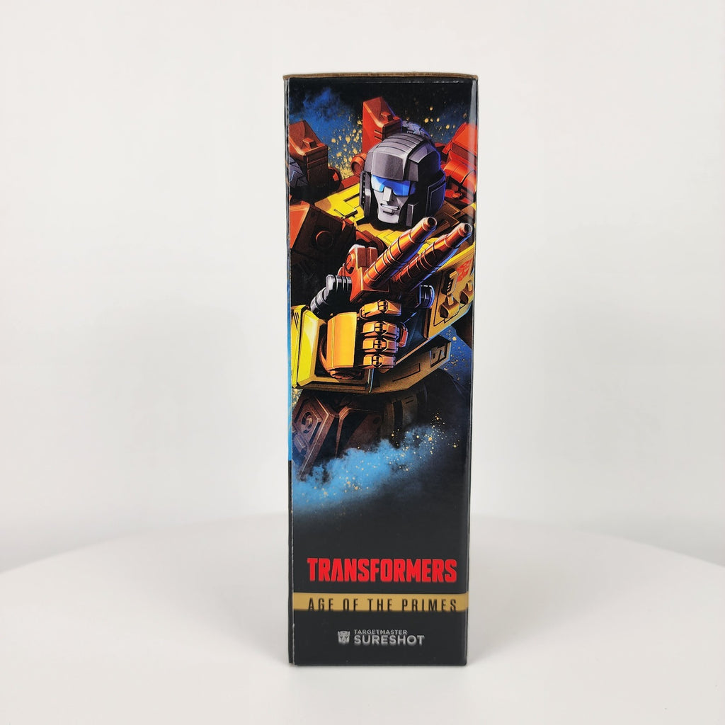 Transformers Age of the Primes Deluxe Targetmaster Sureshot Action Figure