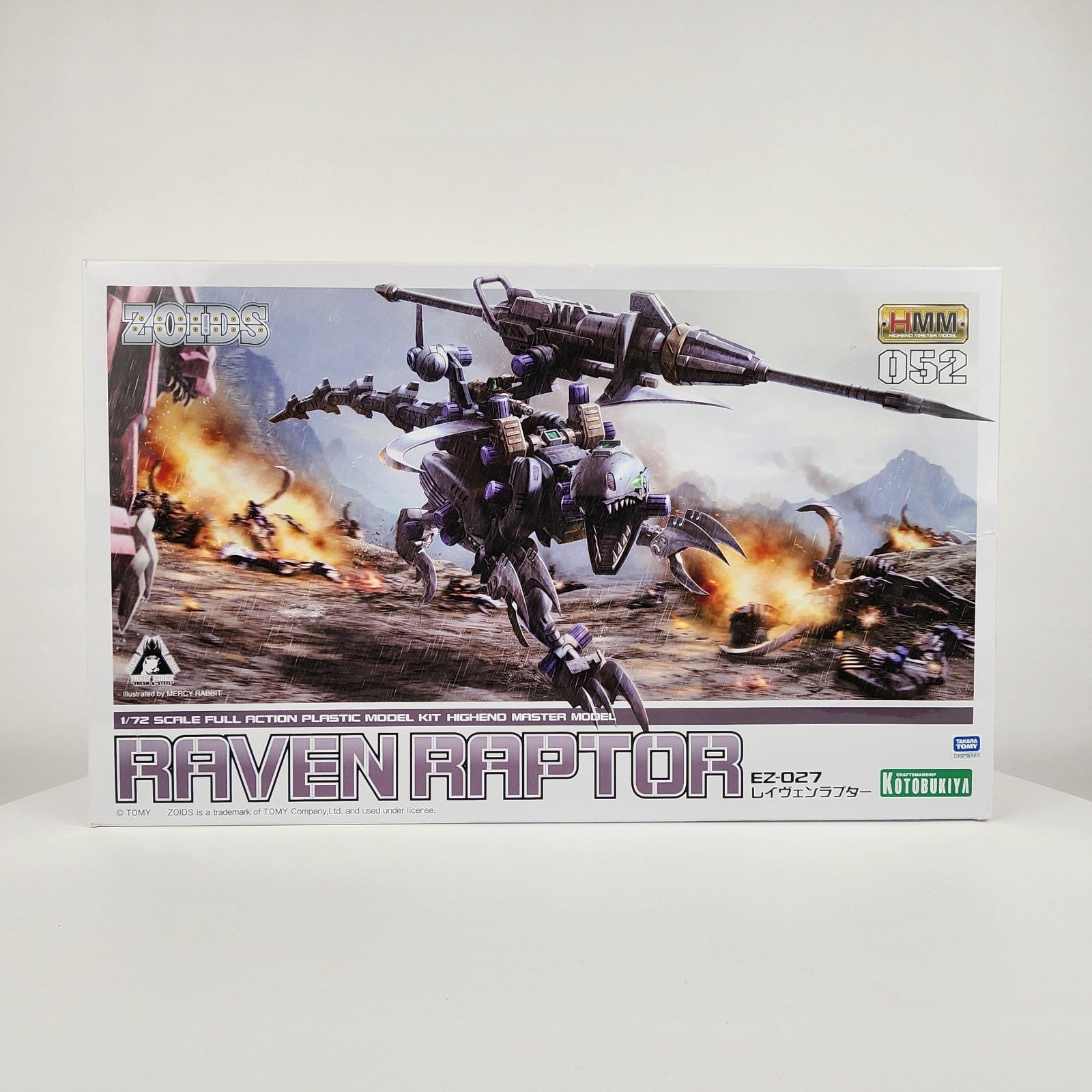 Kotobukiya Zoids HMM 052 EZ-027 Raven Raptor 1/72 Plastic Model Kit NEW