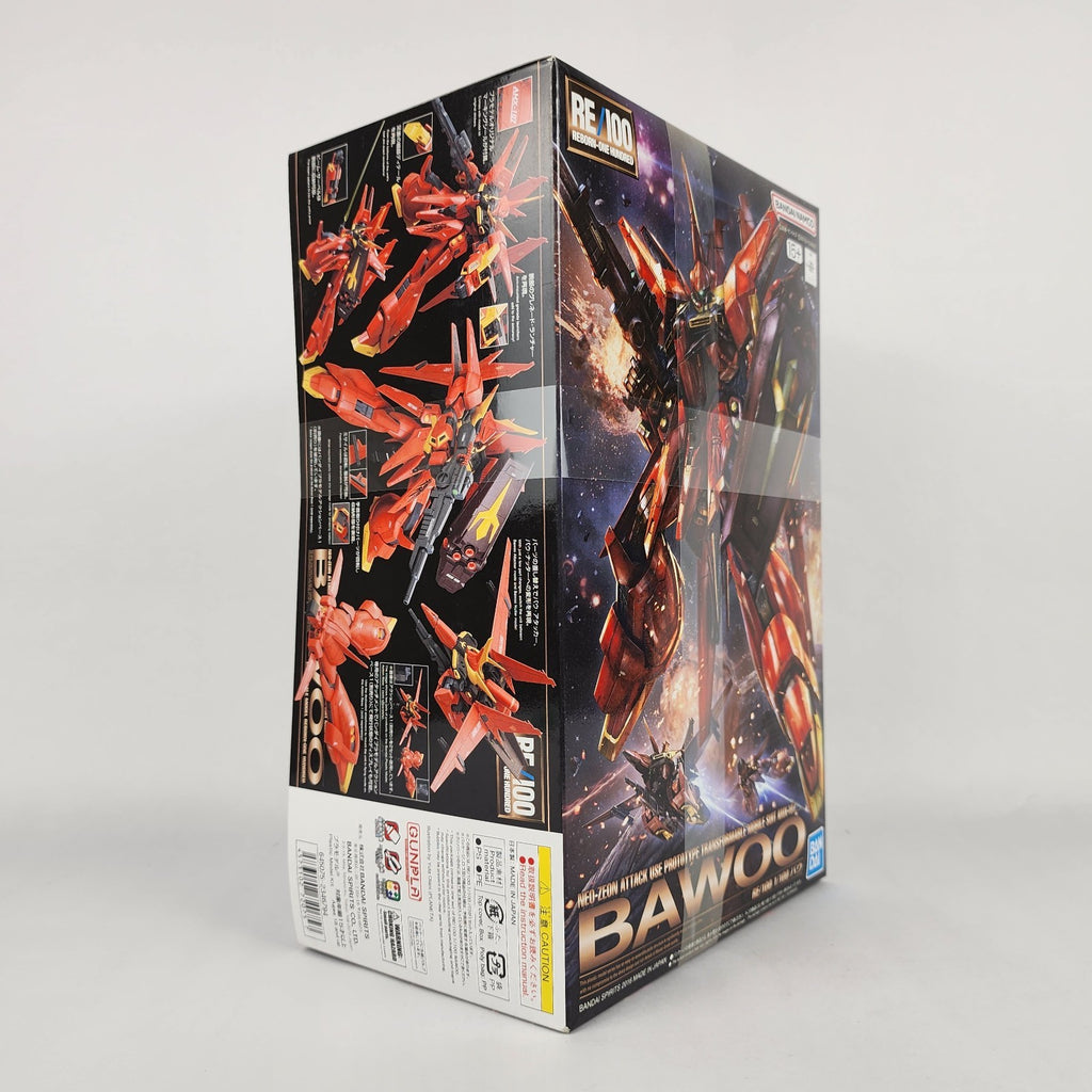 Bandai RE/100 AMX-107 Bawoo 1/100 Model Kit Mobile Suit Gundam ZZ New