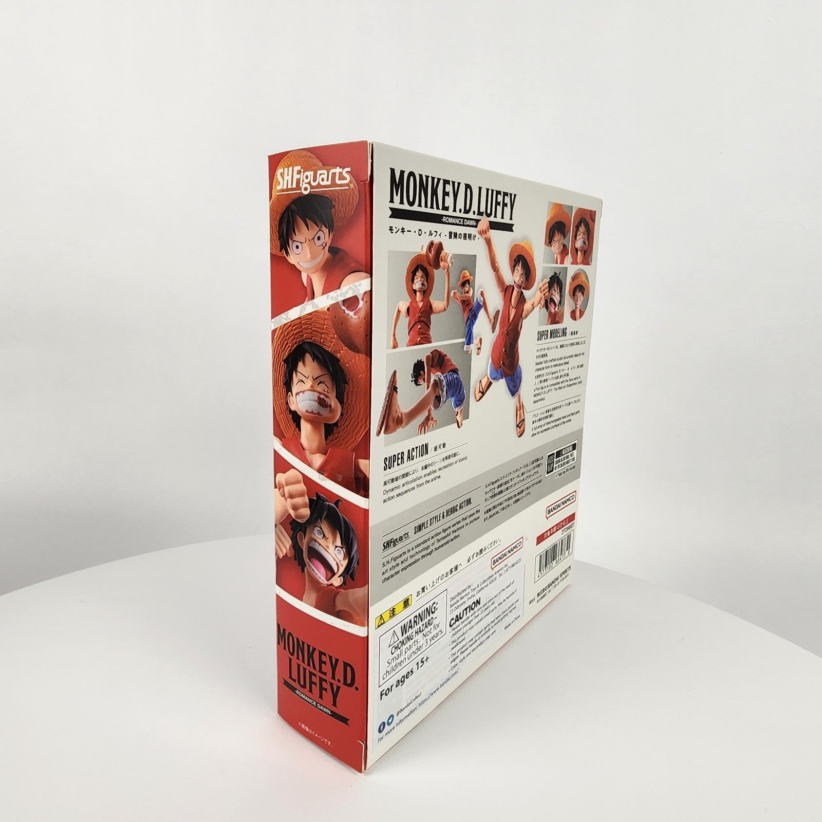 S.H.Figuarts One Piece Monkey D. Luffy -Romance Dawn- Figure (Bandai) New