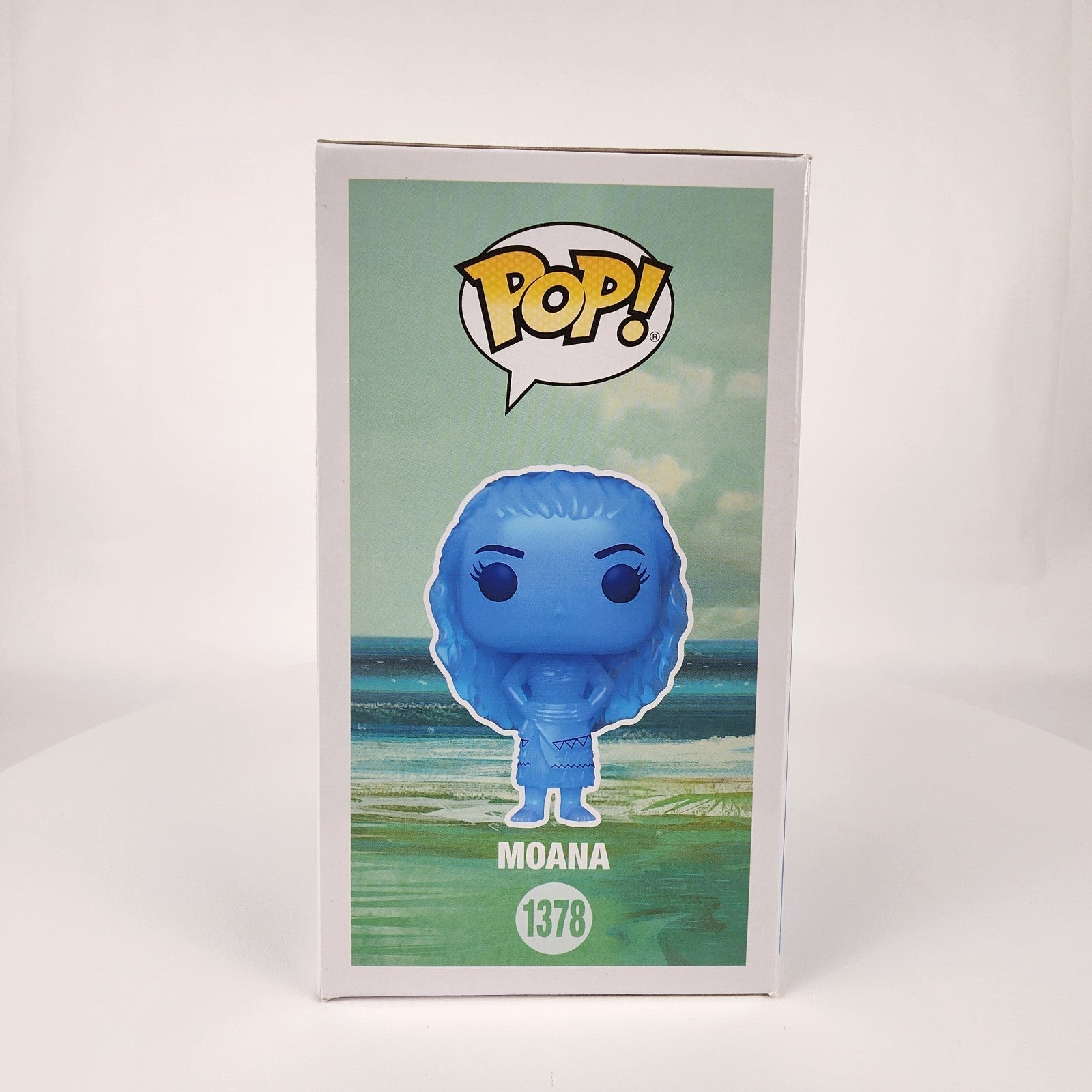 Funko Pop! Disney Moana #1378 Moana (Translucent Blue) EE Exclusive New