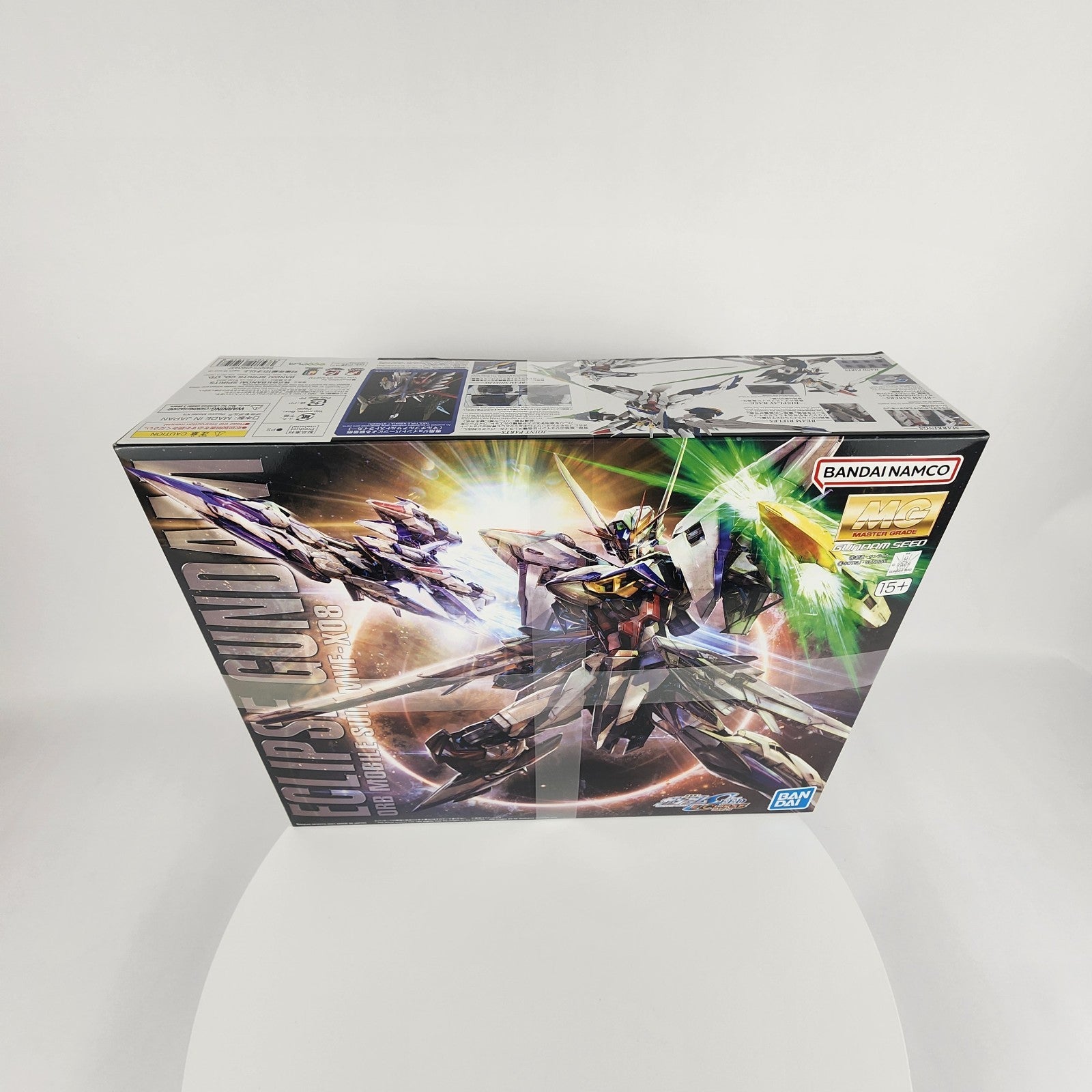 Bandai MG 1/100 Eclipse Gundam MVF-X08 Gundam SEED Model Kit New
