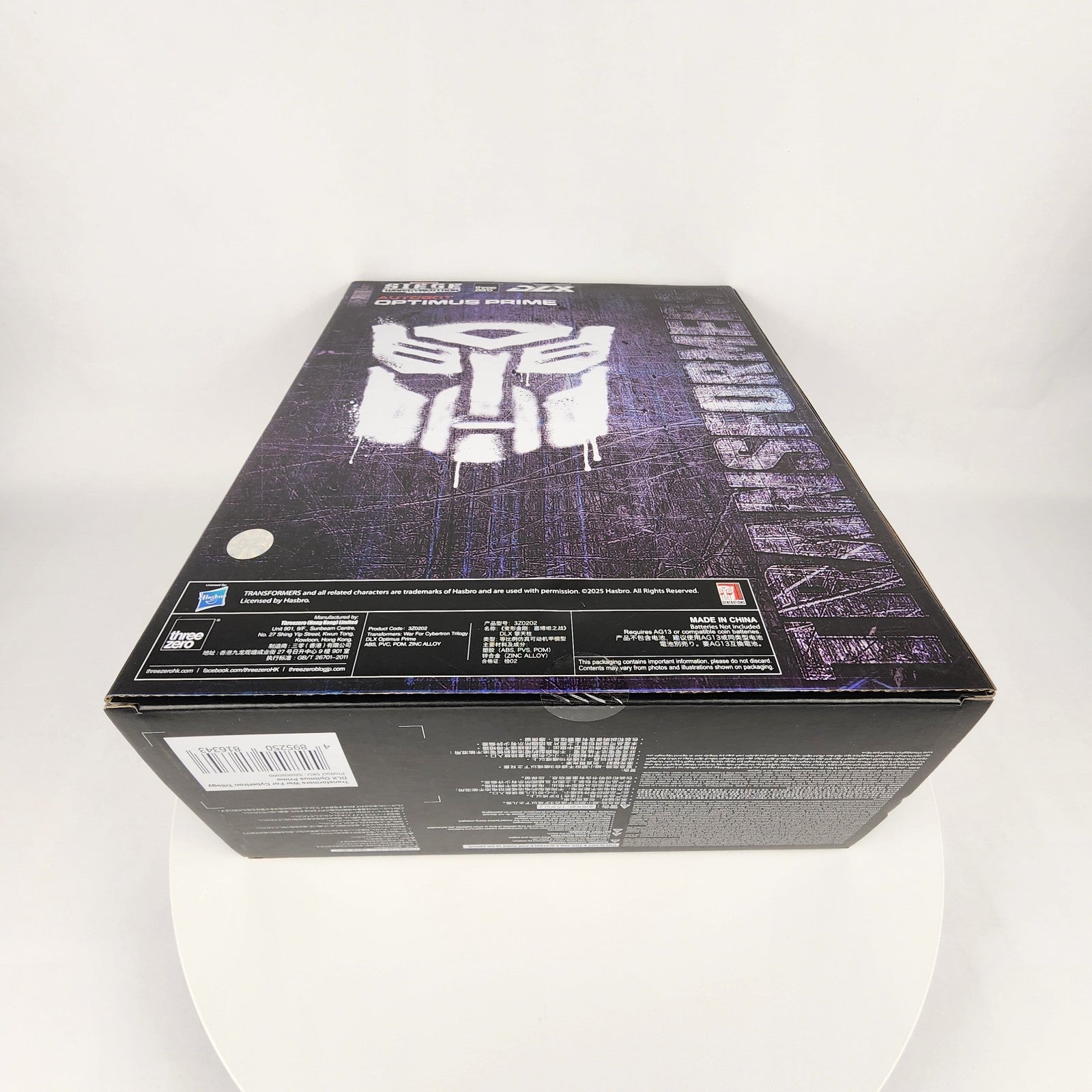 Threezero Transformers War for Cybertron Trilogy DLX Optimus Prime Figure