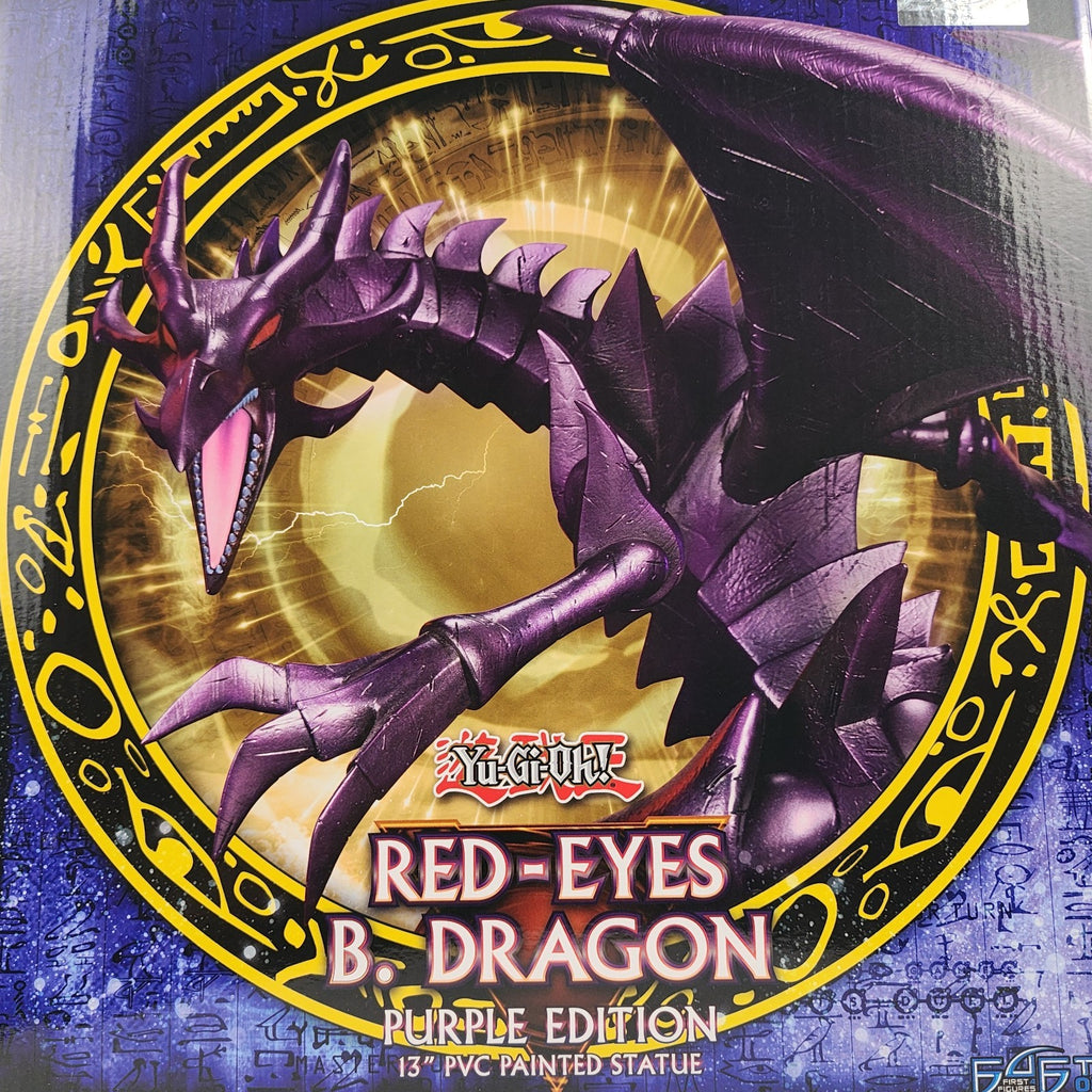 Yu-Gi-Oh! Red-Eyes B. Dragon Purple Edition 13” PVC Statue First 4 Figures