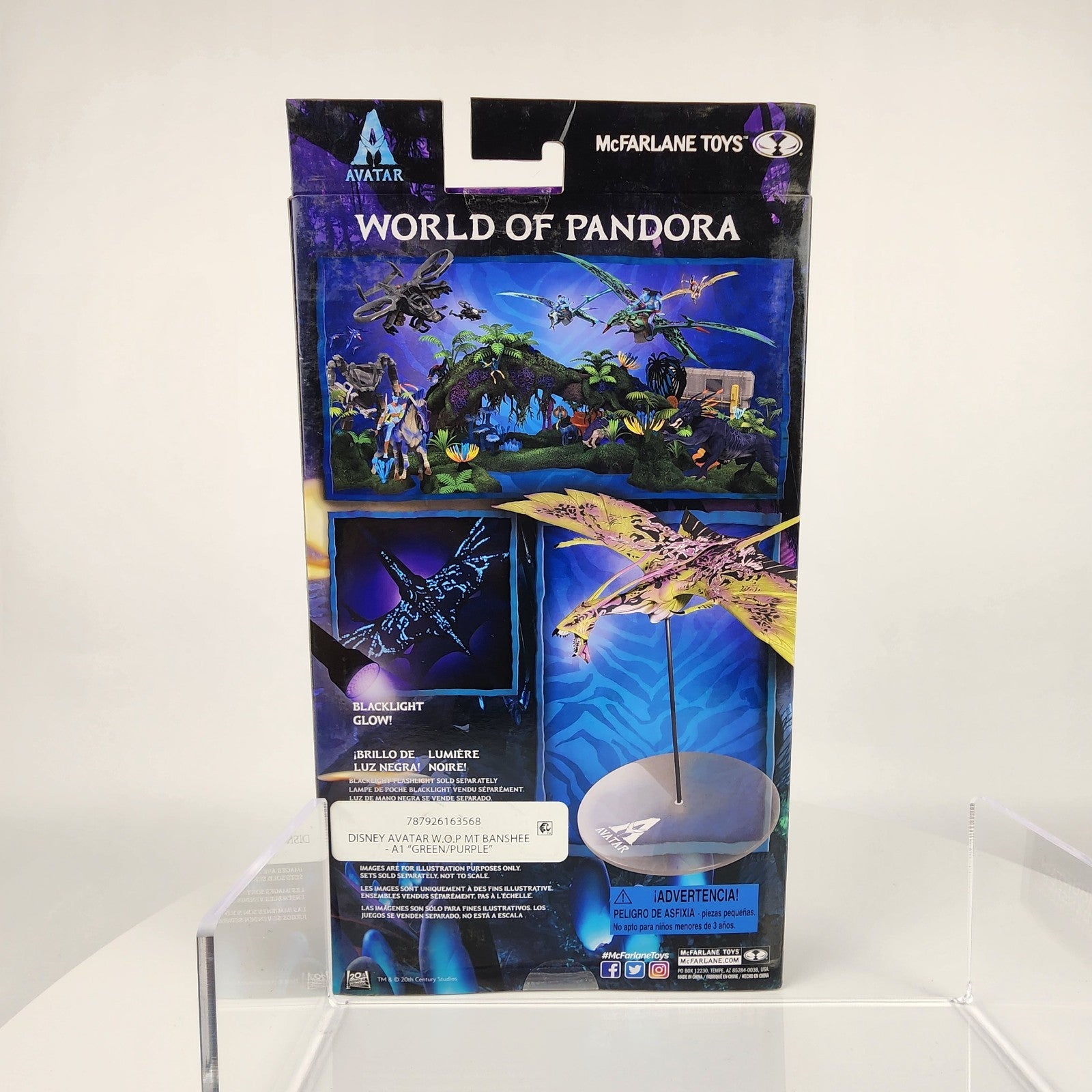 McFarlane Avatar World of Pandora Mountain Banshee Ikeyni’s Figure New