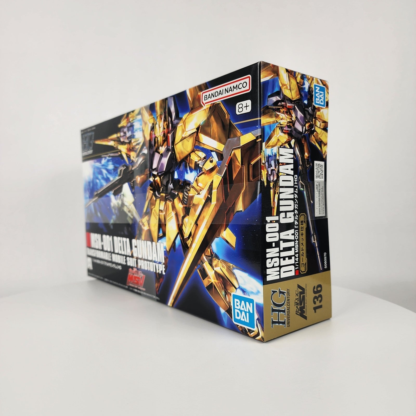 Bandai HGUC 1/144 MSN-001 Delta Gundam UC MSV Model Kit New Sealed
