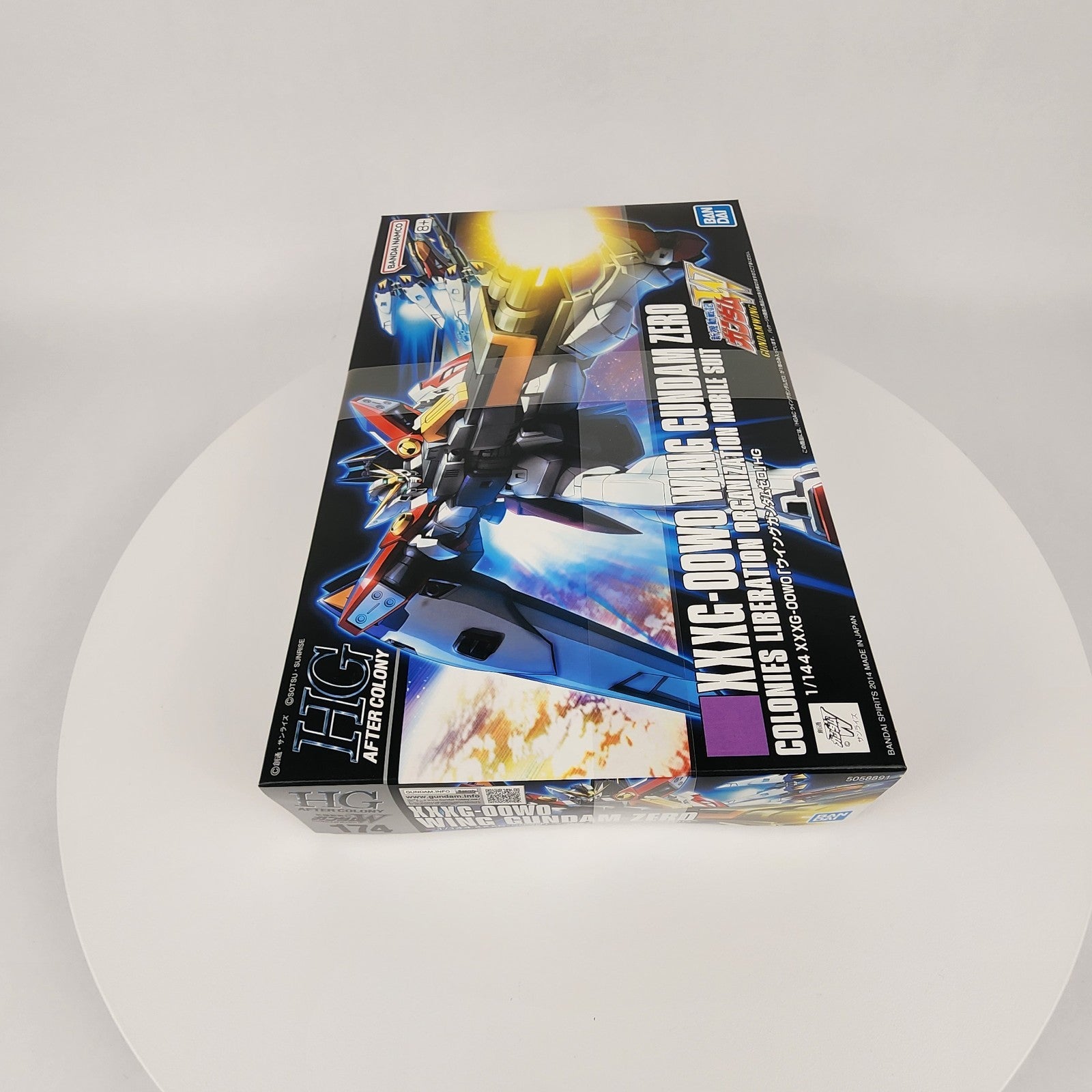 Bandai HGAC Wing Gundam Zero XXXG-00W0 1/144 Model Kit #174 New