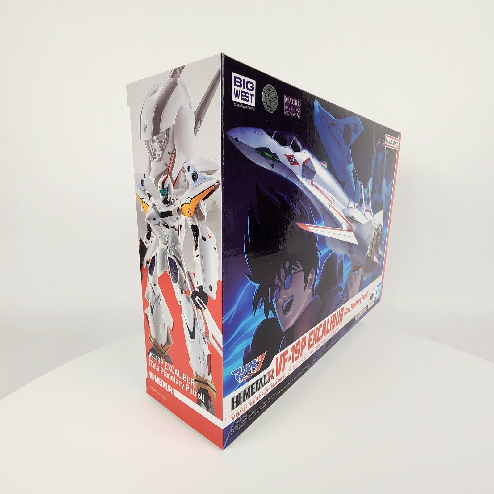 HI-METAL R VF-19P Excalibur Zola Planetary Patrol Ver Macross 7 Tamashii NEW