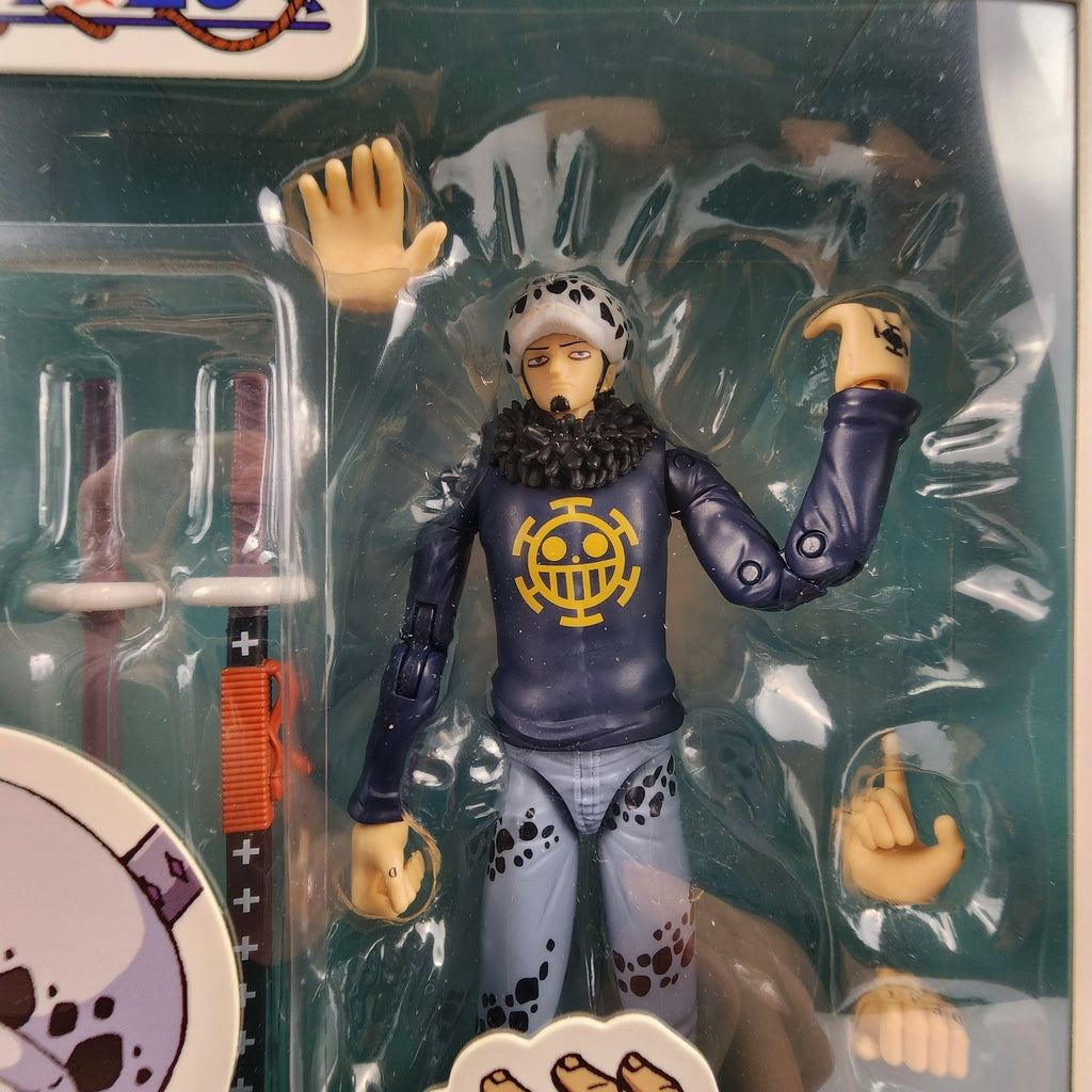 One Piece Trafalgar Law Anime Heroes Action Figure Bandai 6.5” New