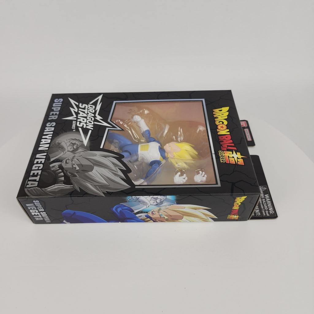 Dragon Ball Super Super Saiyan Vegeta V2 Dragon Stars Figure Bandai New