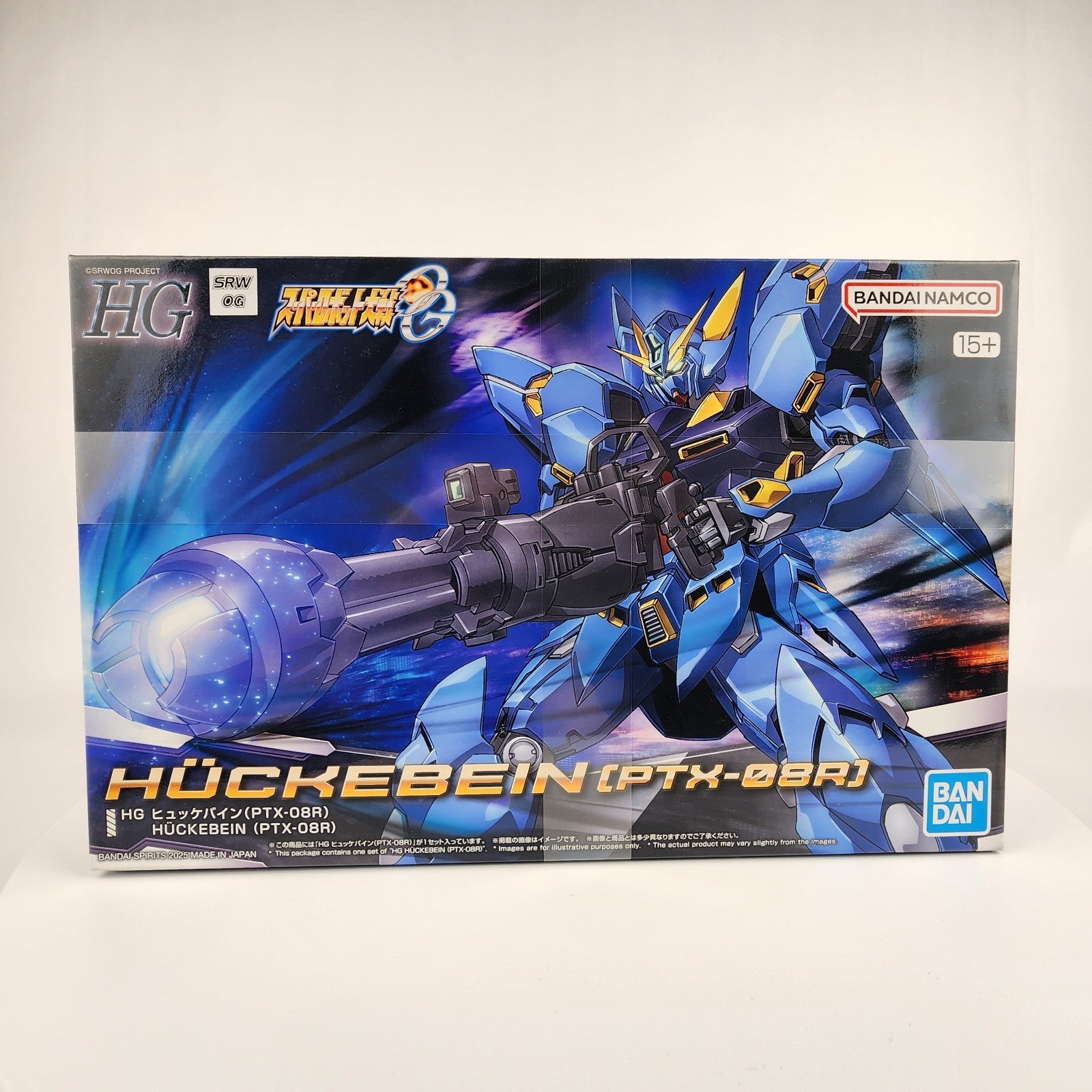Bandai HG Huckebein PTX-08R Super Robot Wars OG Model Kit Japan