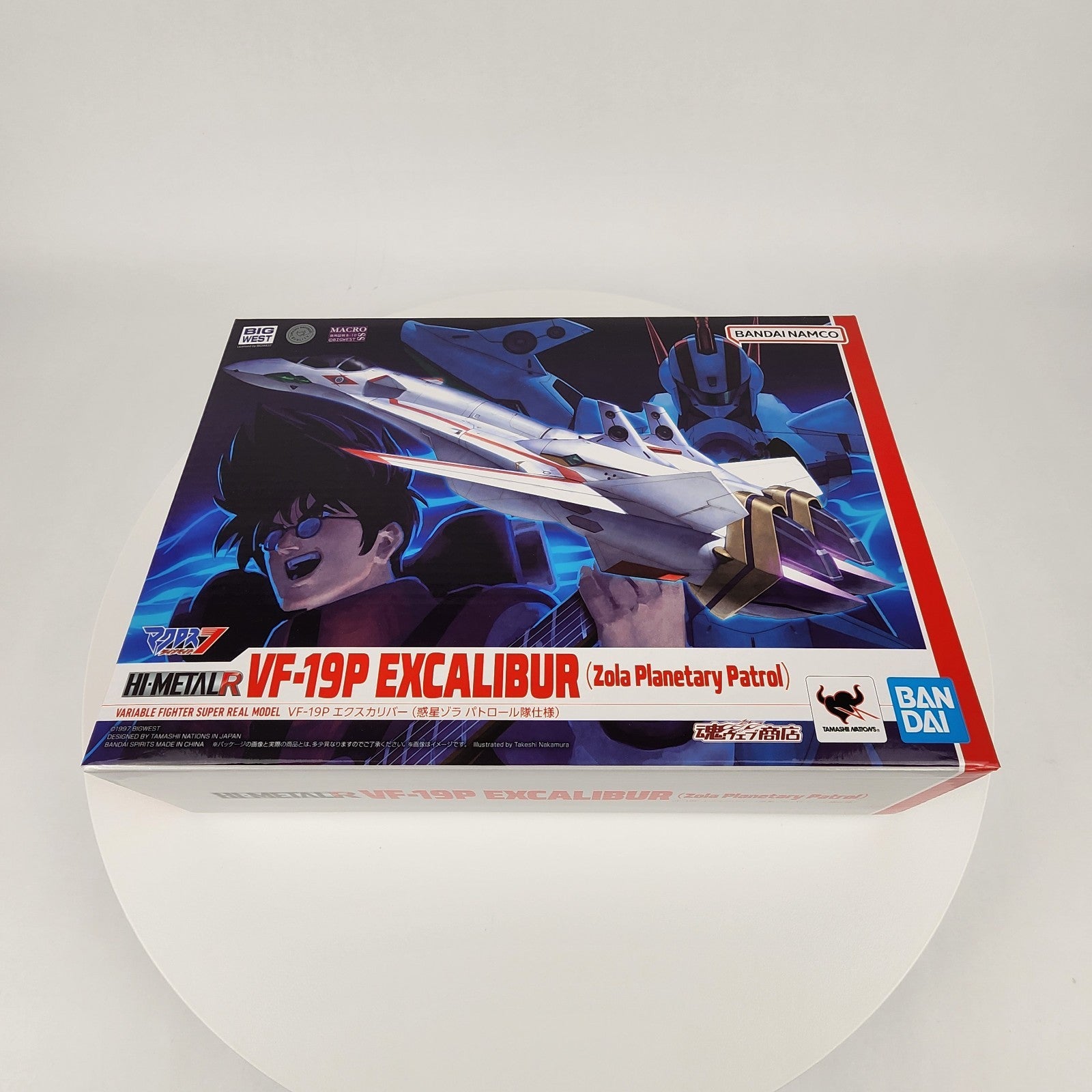 HI-METAL R VF-19P Excalibur Zola Planetary Patrol Ver Macross 7 Tamashii NEW