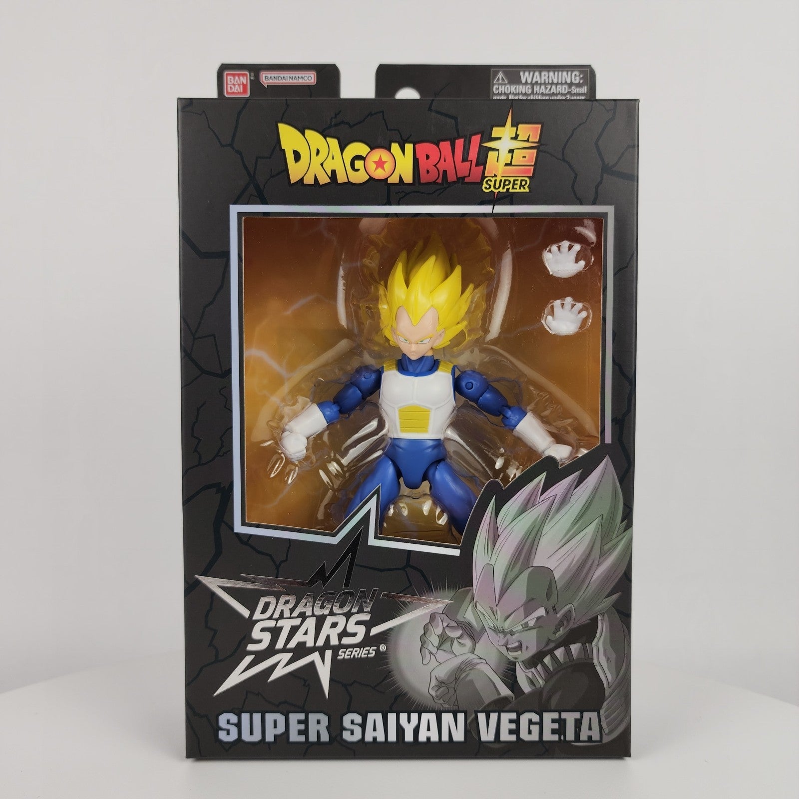 Dragon Ball Super Super Saiyan Vegeta V2 Dragon Stars Figure Bandai New