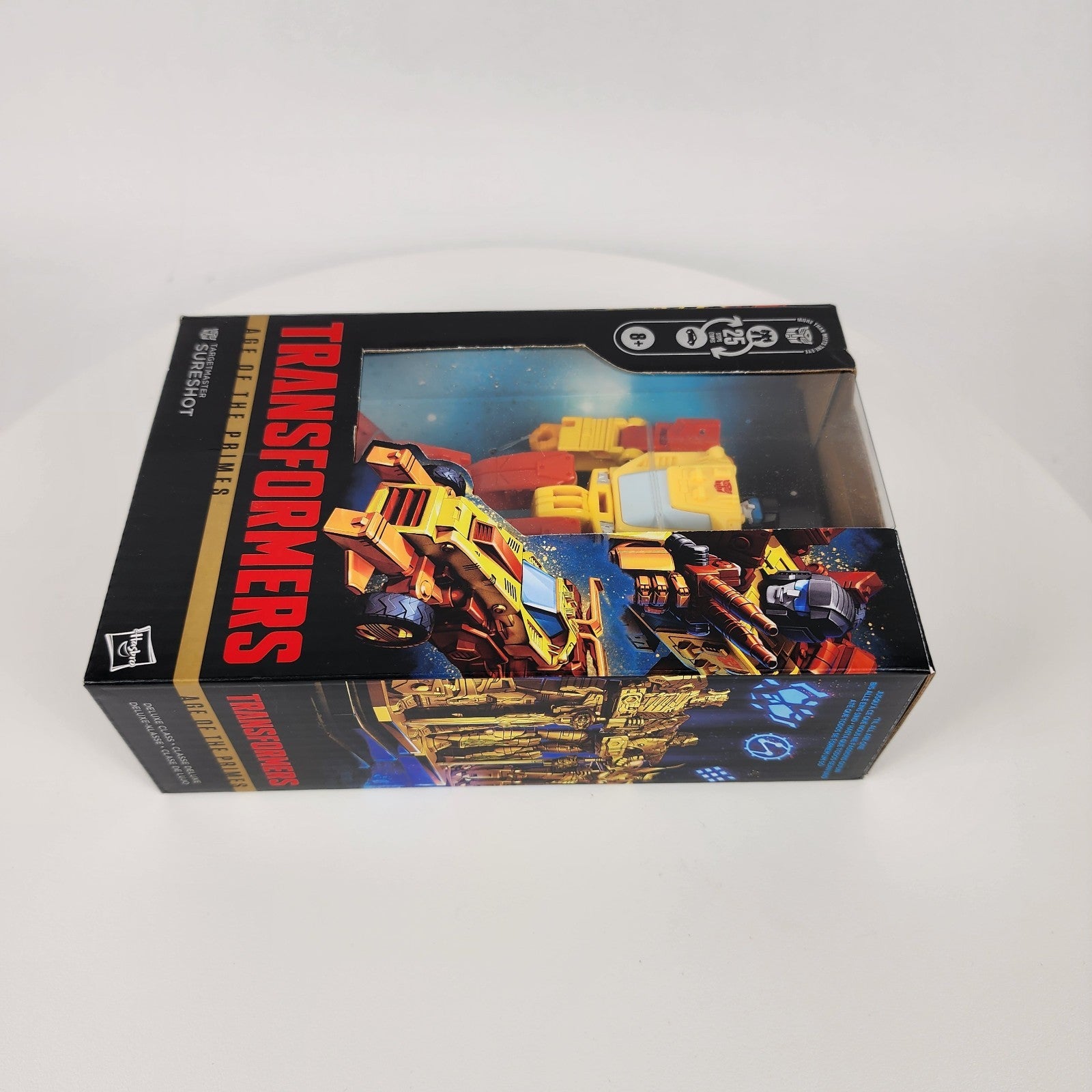 Transformers Age of the Primes Deluxe Targetmaster Sureshot Action Figure