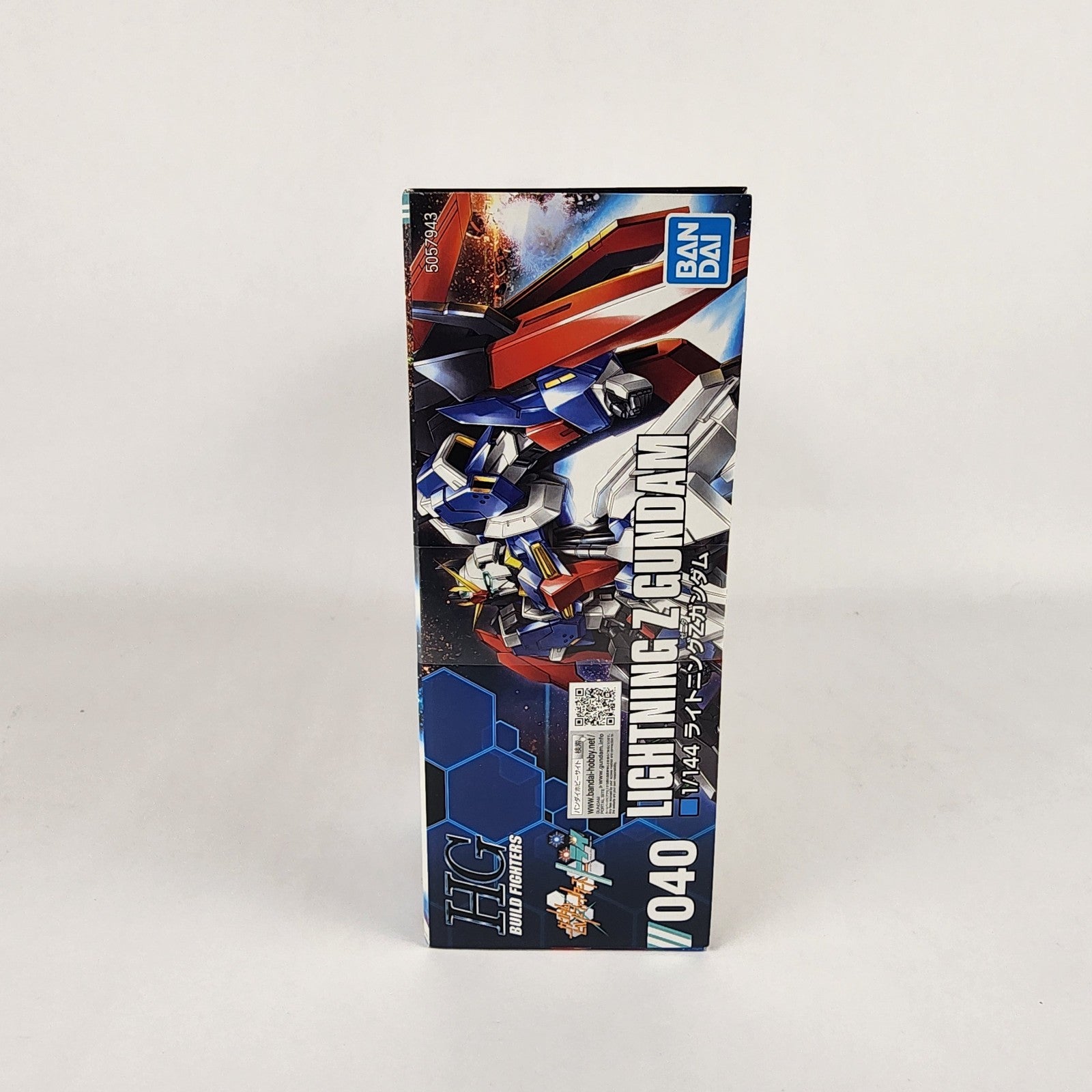 Bandai HG Build Fighters Try Lightning Z Gundam 1/144 Model Kit New Sealed